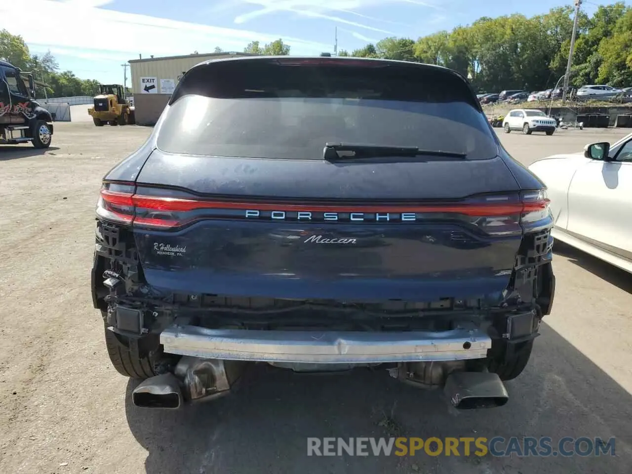 6 Photograph of a damaged car WP1AA2A53MLB06713 PORSCHE MACAN 2021