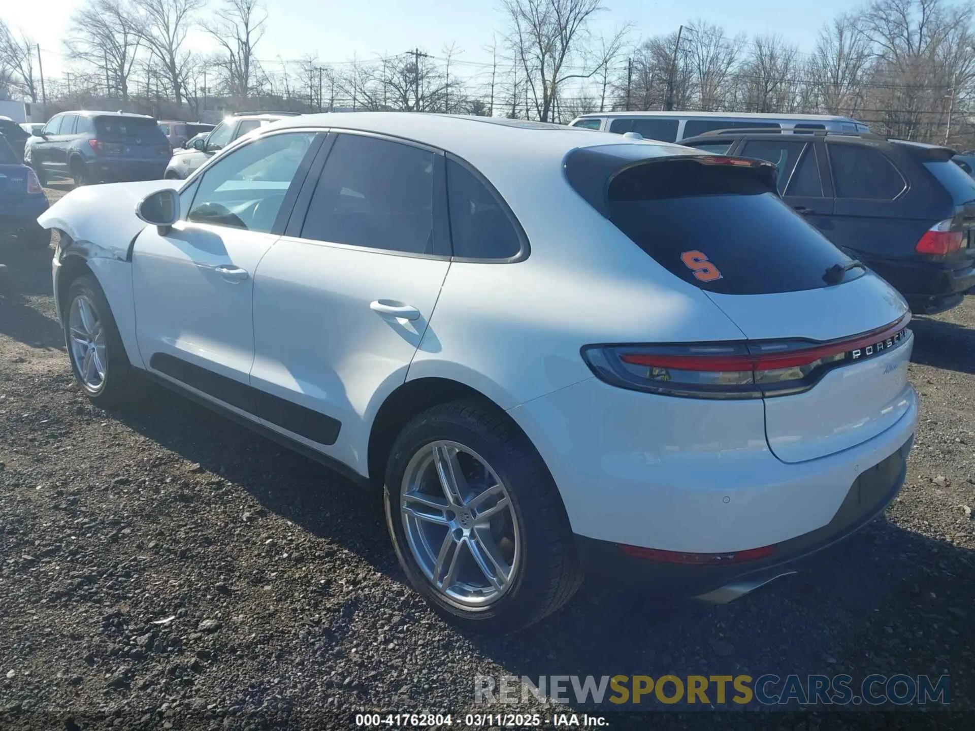 3 Photograph of a damaged car WP1AA2A53MLB09451 PORSCHE MACAN 2021