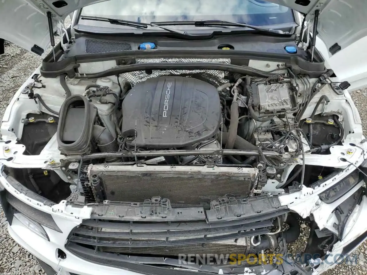 12 Photograph of a damaged car WP1AA2A54MLB10964 PORSCHE MACAN 2021