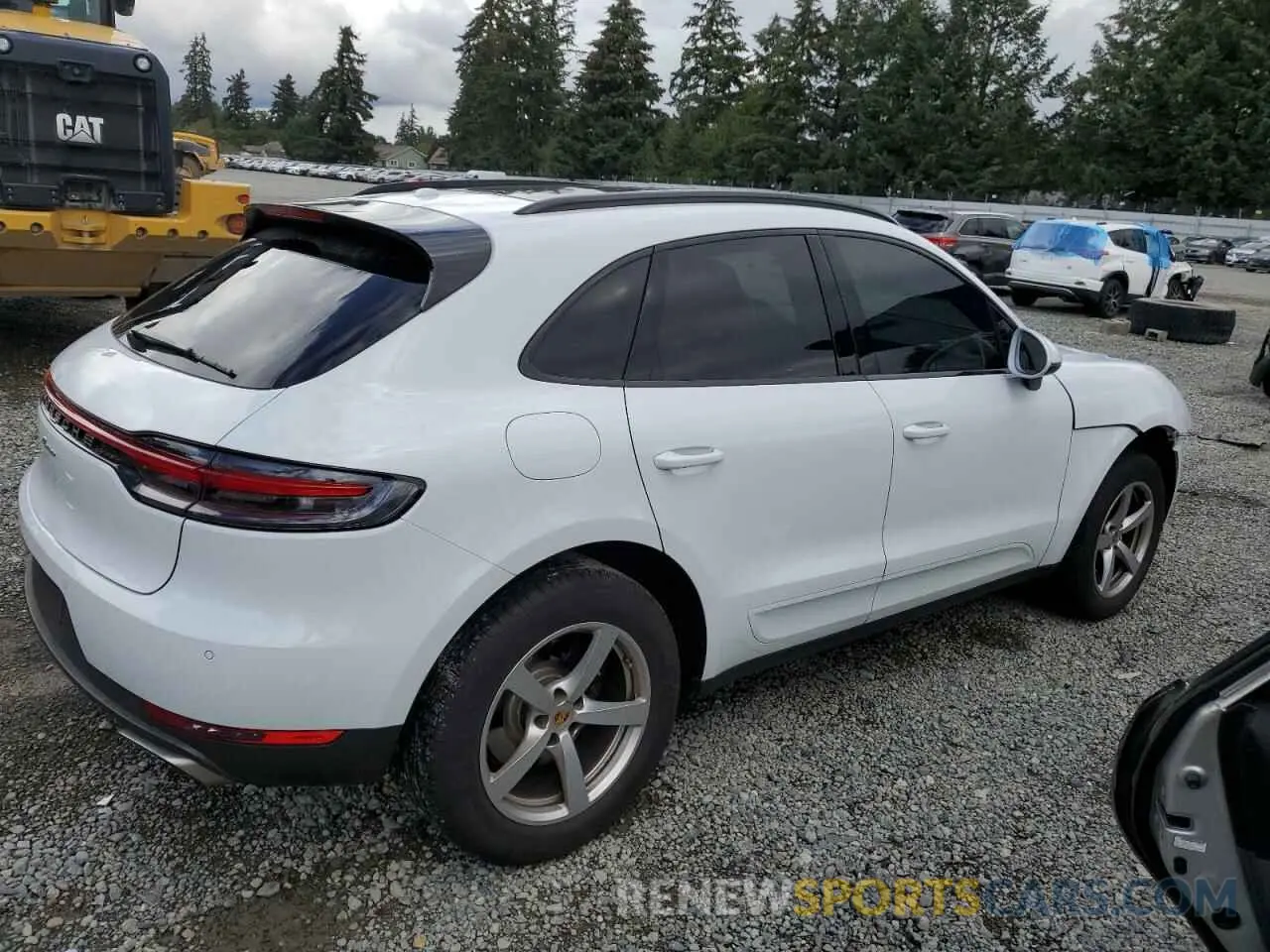 3 Photograph of a damaged car WP1AA2A54MLB10964 PORSCHE MACAN 2021