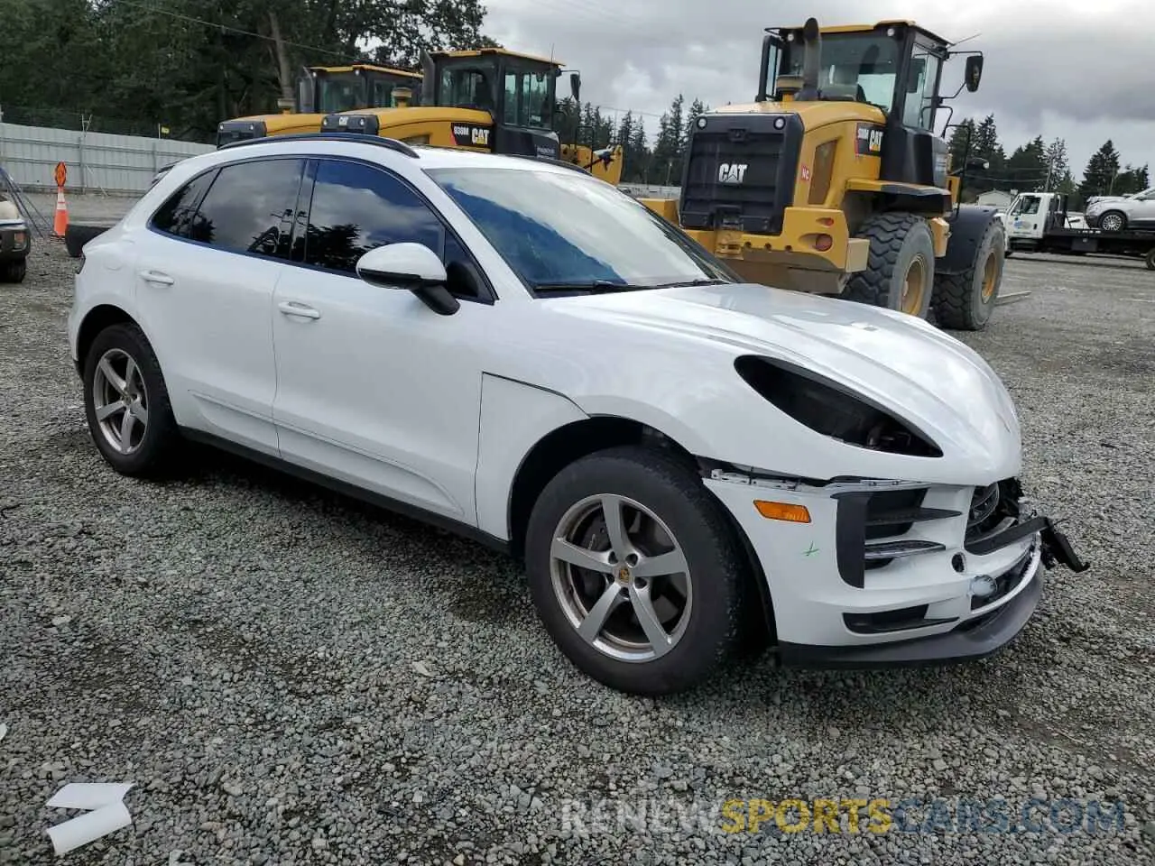 4 Photograph of a damaged car WP1AA2A54MLB10964 PORSCHE MACAN 2021