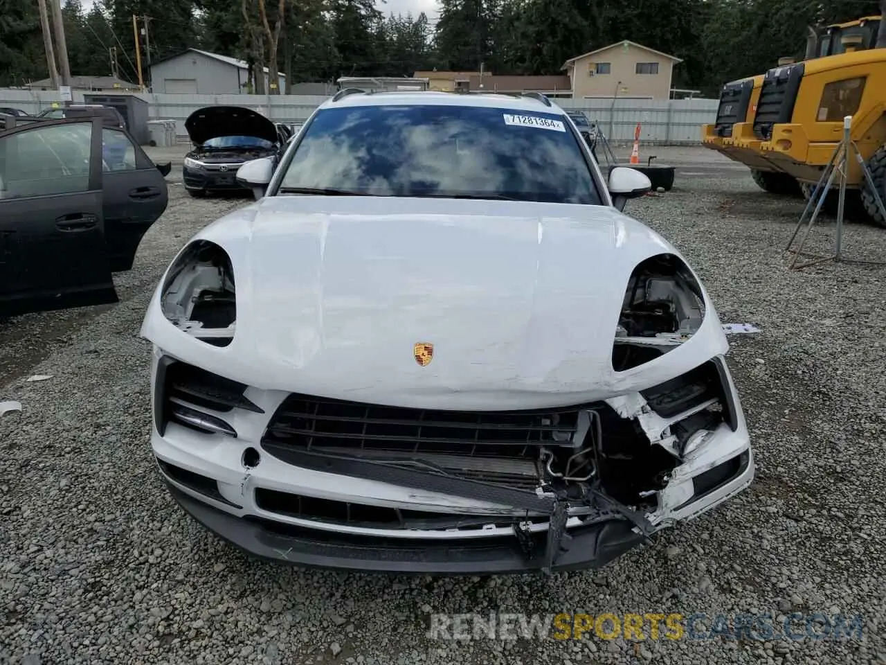 5 Photograph of a damaged car WP1AA2A54MLB10964 PORSCHE MACAN 2021