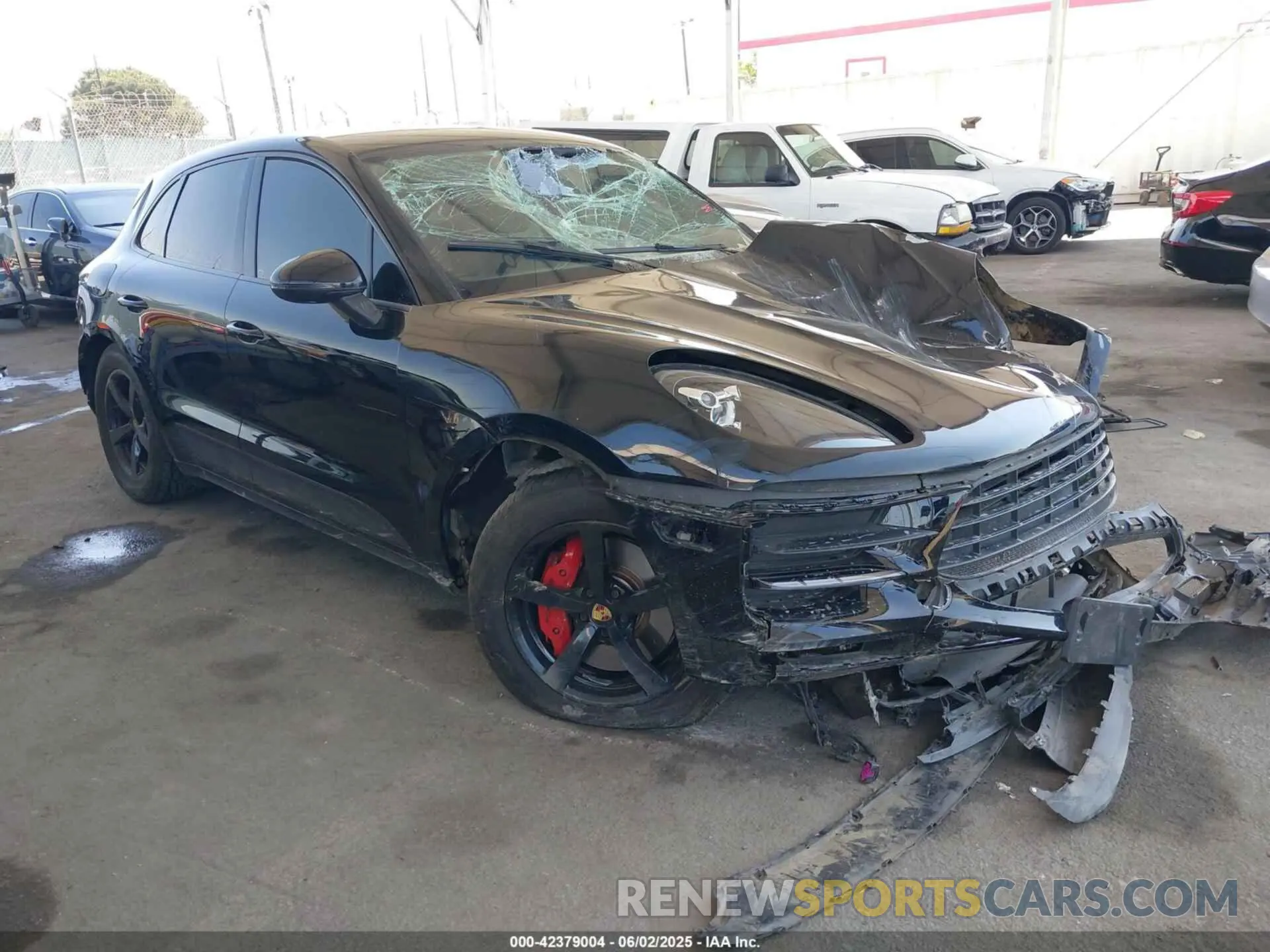 1 Photograph of a damaged car WP1AA2A54MLB14416 PORSCHE MACAN 2021