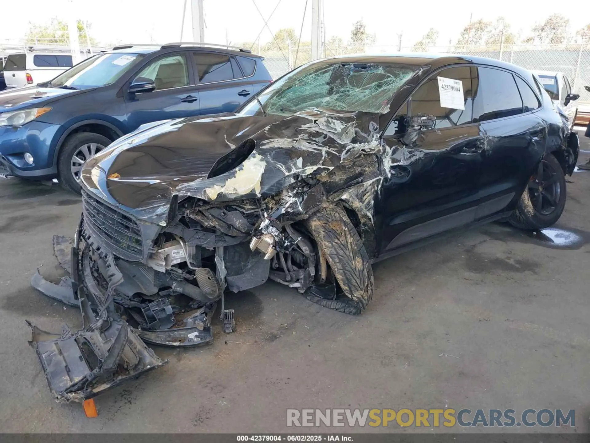 2 Photograph of a damaged car WP1AA2A54MLB14416 PORSCHE MACAN 2021