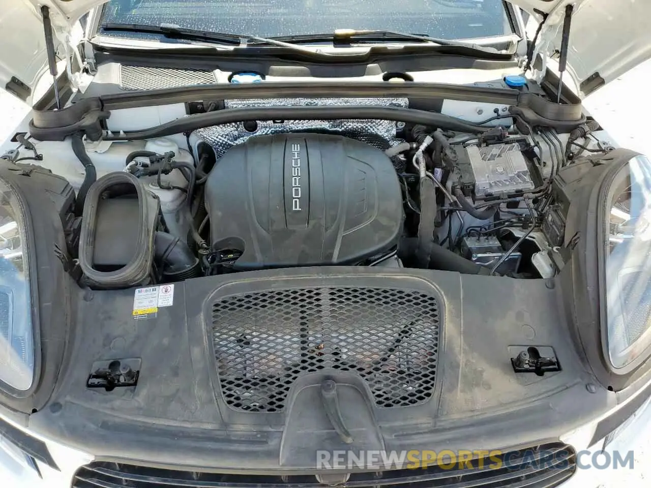 12 Photograph of a damaged car WP1AA2A54MLB15114 PORSCHE MACAN 2021