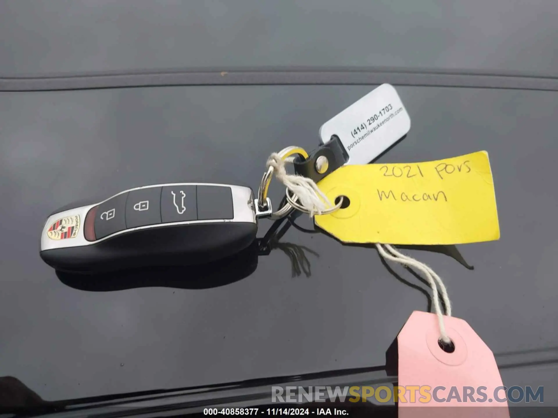 11 Photograph of a damaged car WP1AA2A54MLB16120 PORSCHE MACAN 2021