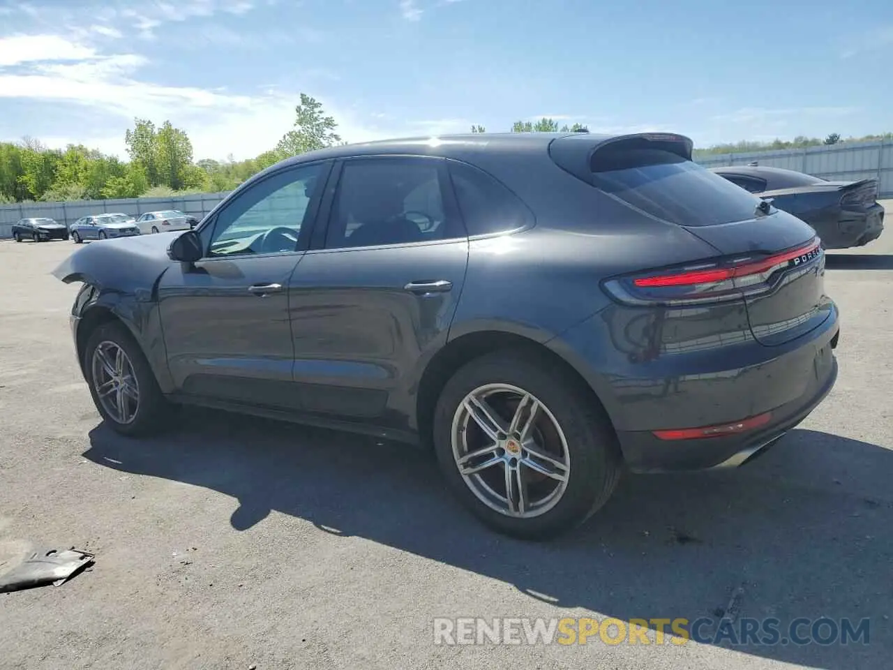 2 Photograph of a damaged car WP1AA2A54MLB17610 PORSCHE MACAN 2021