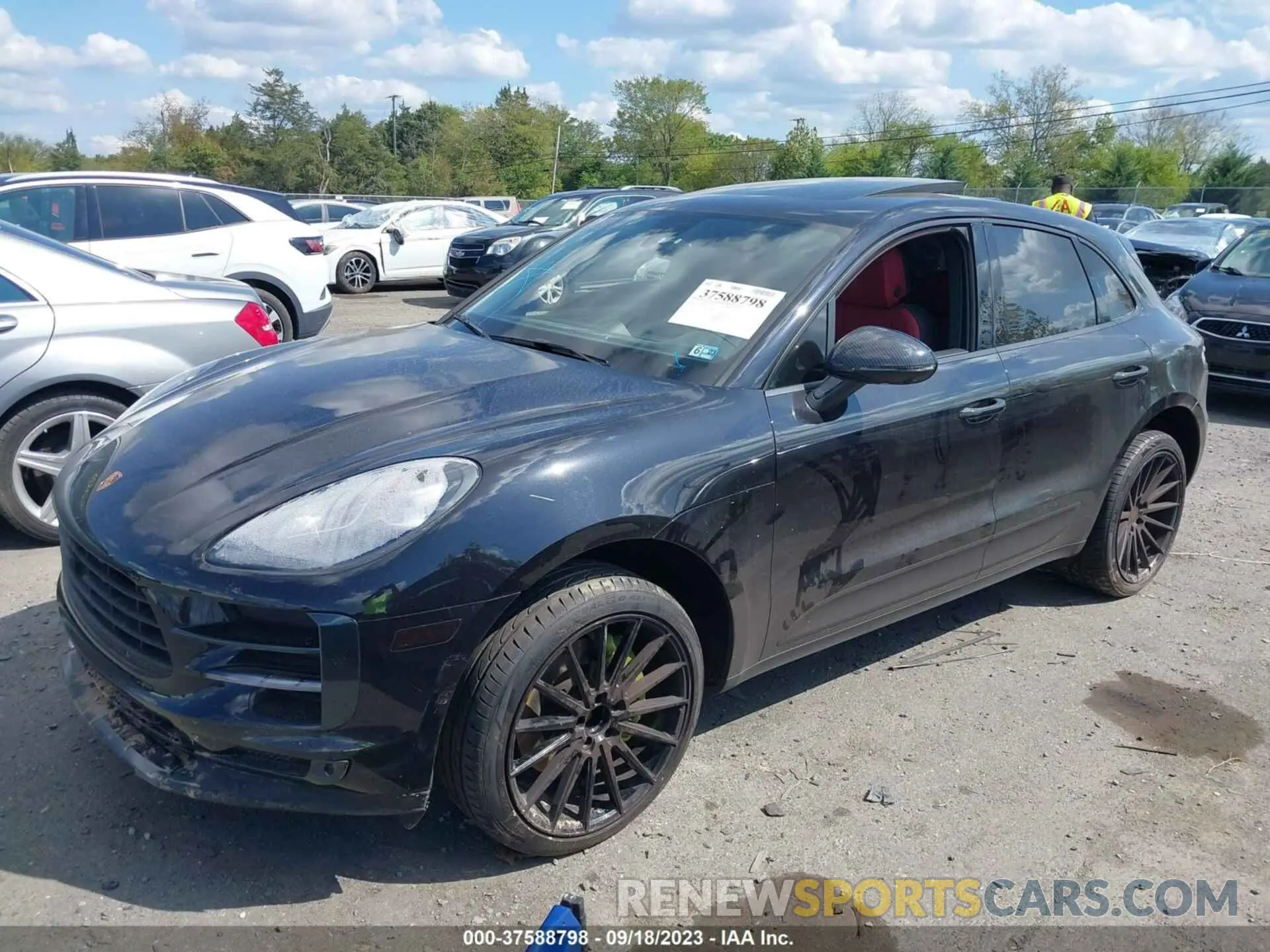 2 Photograph of a damaged car WP1AA2A54MLB17753 PORSCHE MACAN 2021