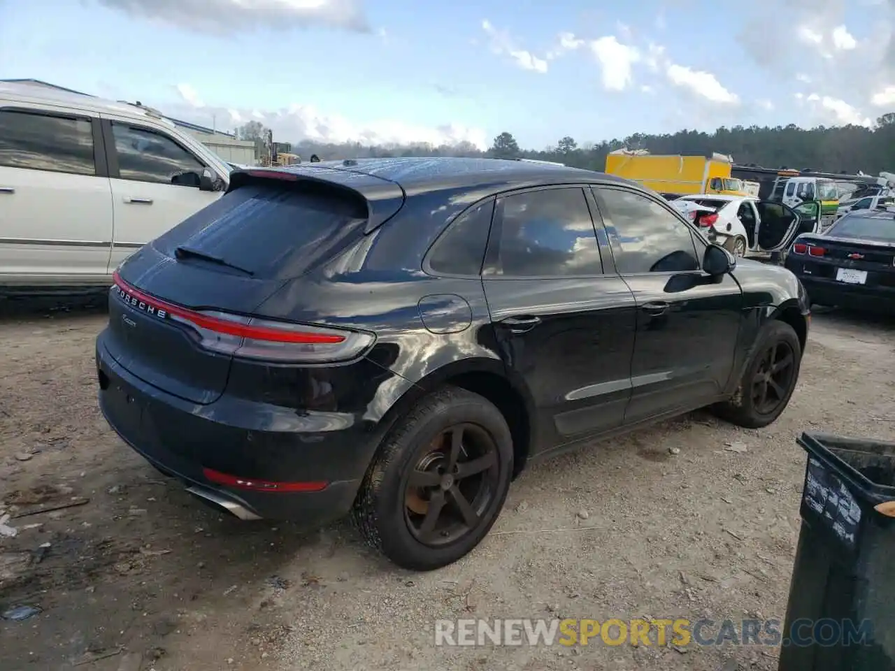 4 Photograph of a damaged car WP1AA2A55MLB04204 PORSCHE MACAN 2021