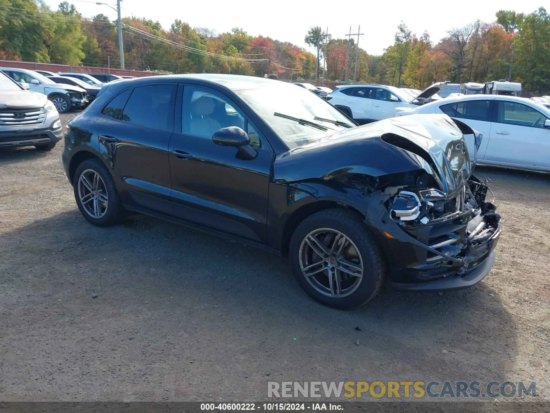 1 Photograph of a damaged car WP1AA2A55MLB04364 PORSCHE MACAN 2021