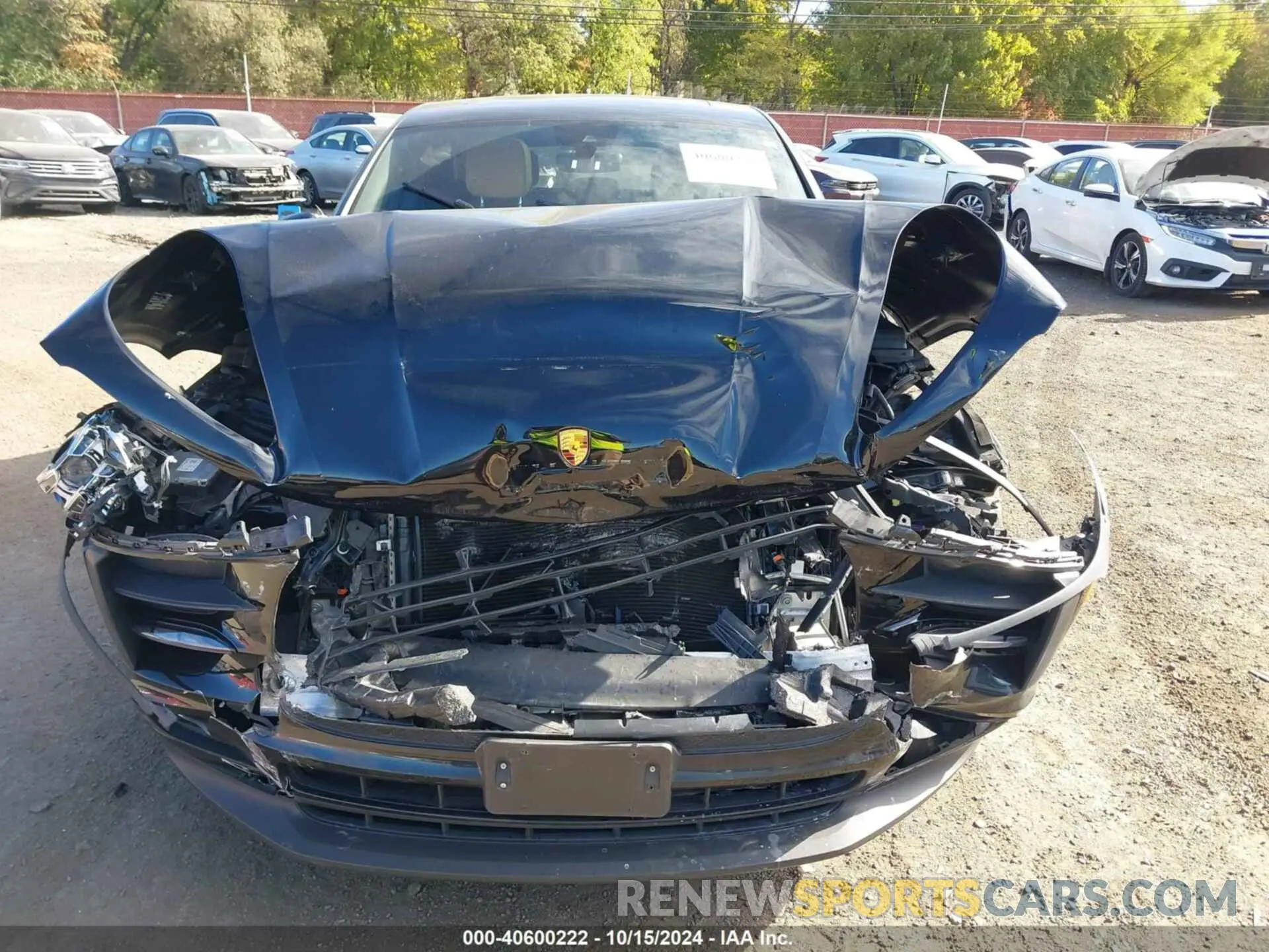 12 Photograph of a damaged car WP1AA2A55MLB04364 PORSCHE MACAN 2021