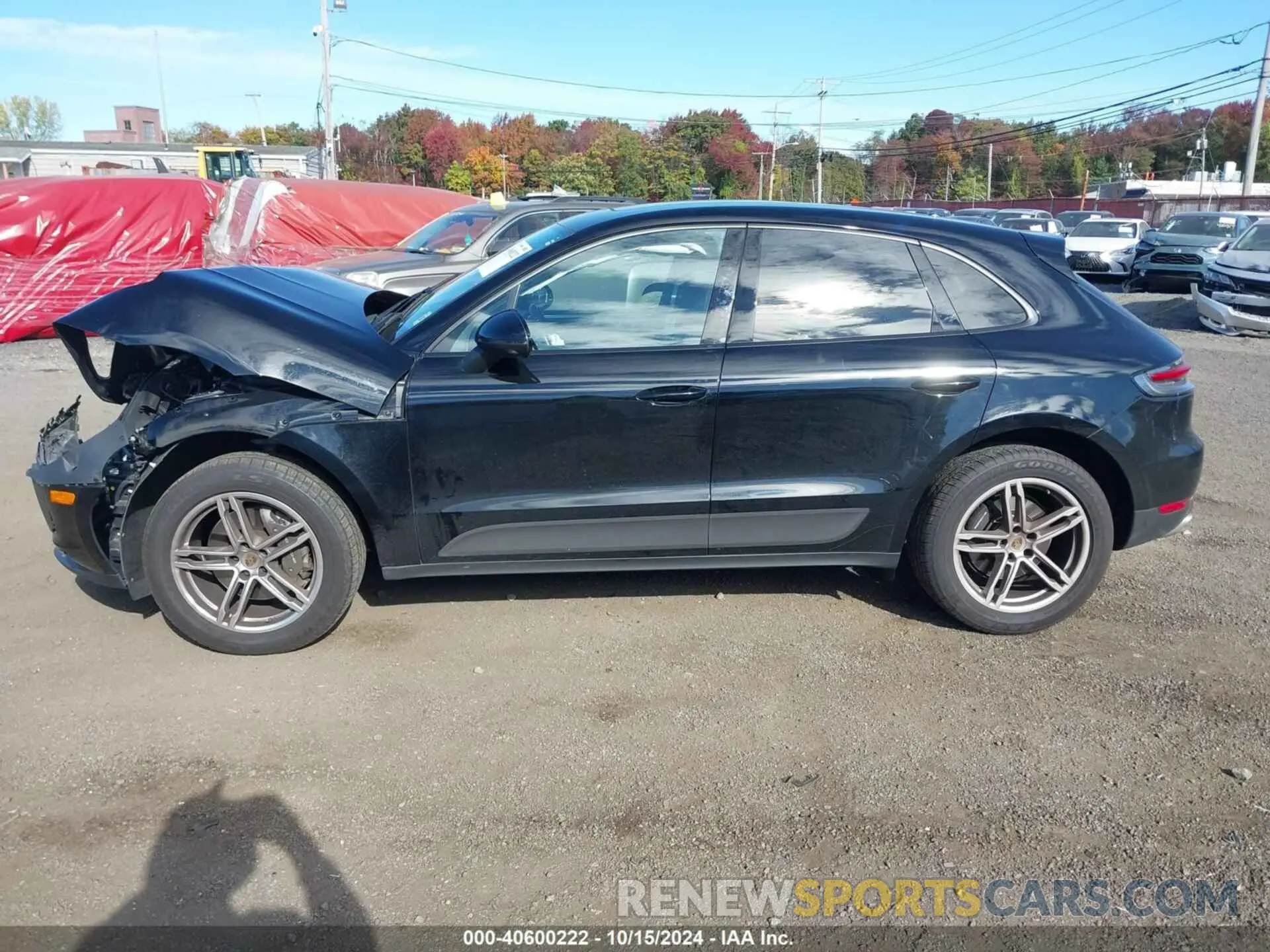 14 Photograph of a damaged car WP1AA2A55MLB04364 PORSCHE MACAN 2021