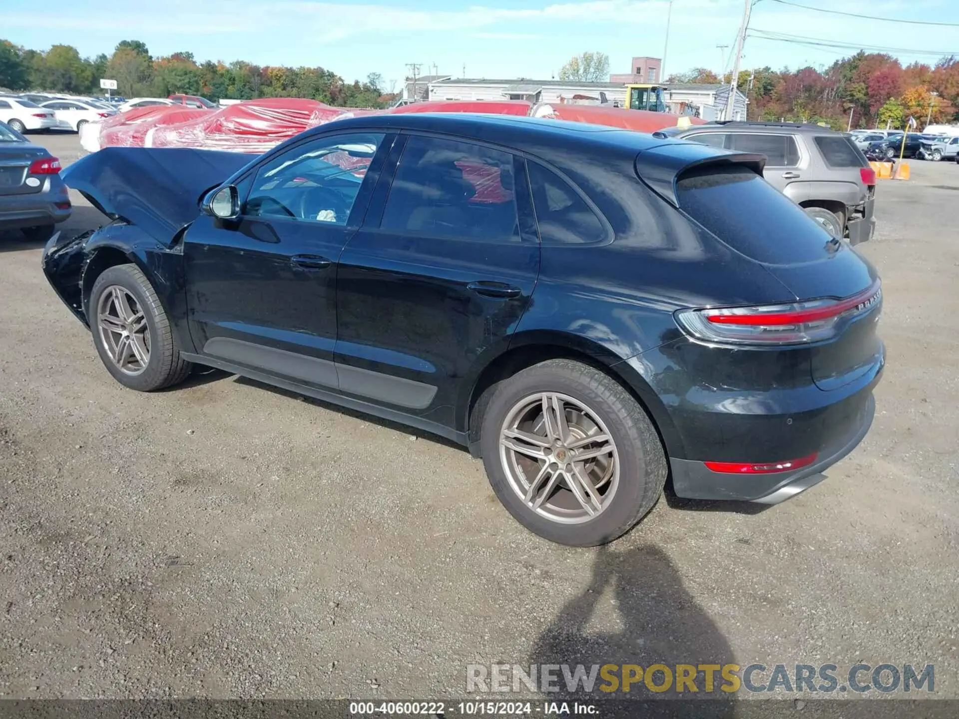 3 Photograph of a damaged car WP1AA2A55MLB04364 PORSCHE MACAN 2021