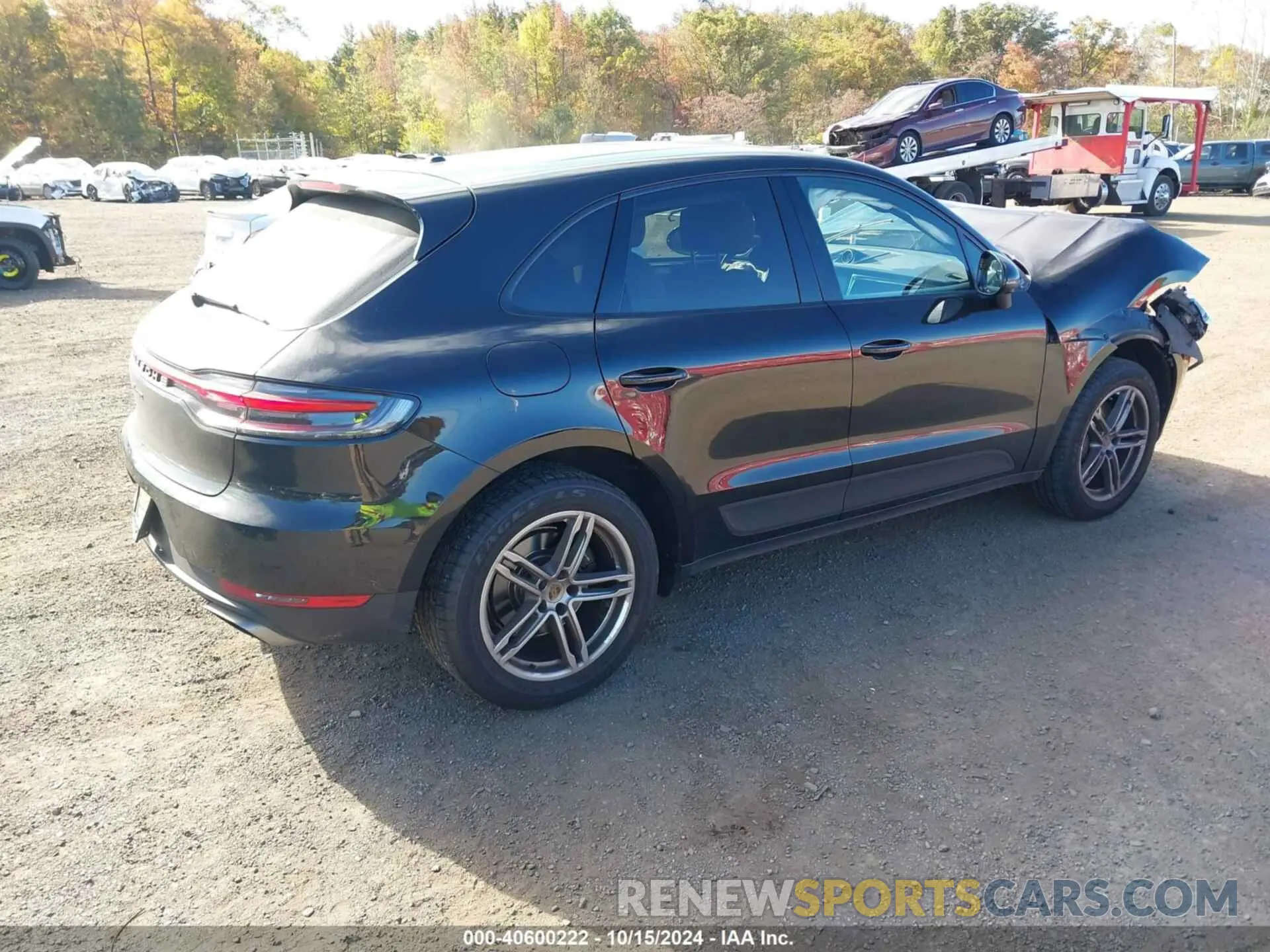 4 Photograph of a damaged car WP1AA2A55MLB04364 PORSCHE MACAN 2021