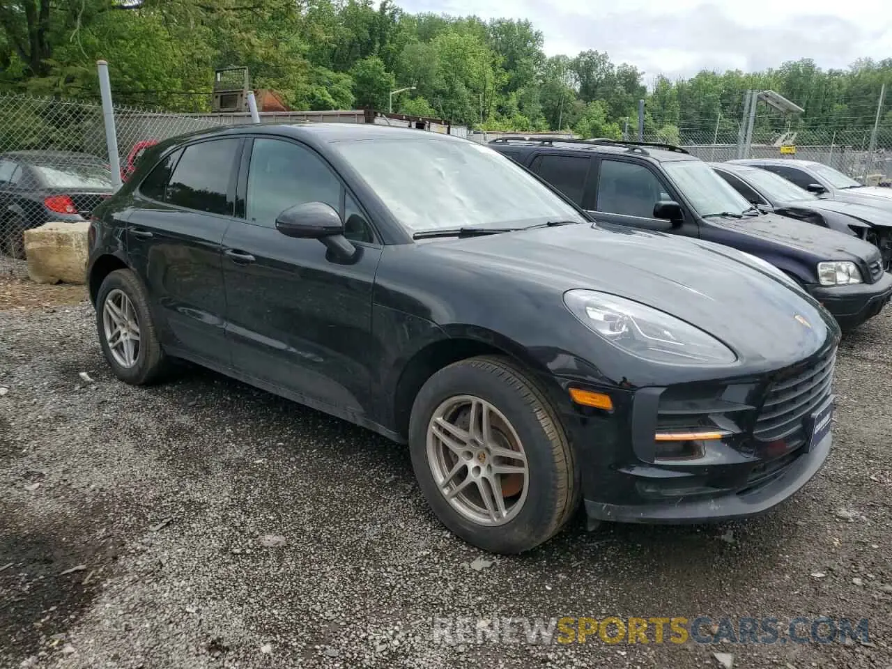 4 Photograph of a damaged car WP1AA2A55MLB09628 PORSCHE MACAN 2021