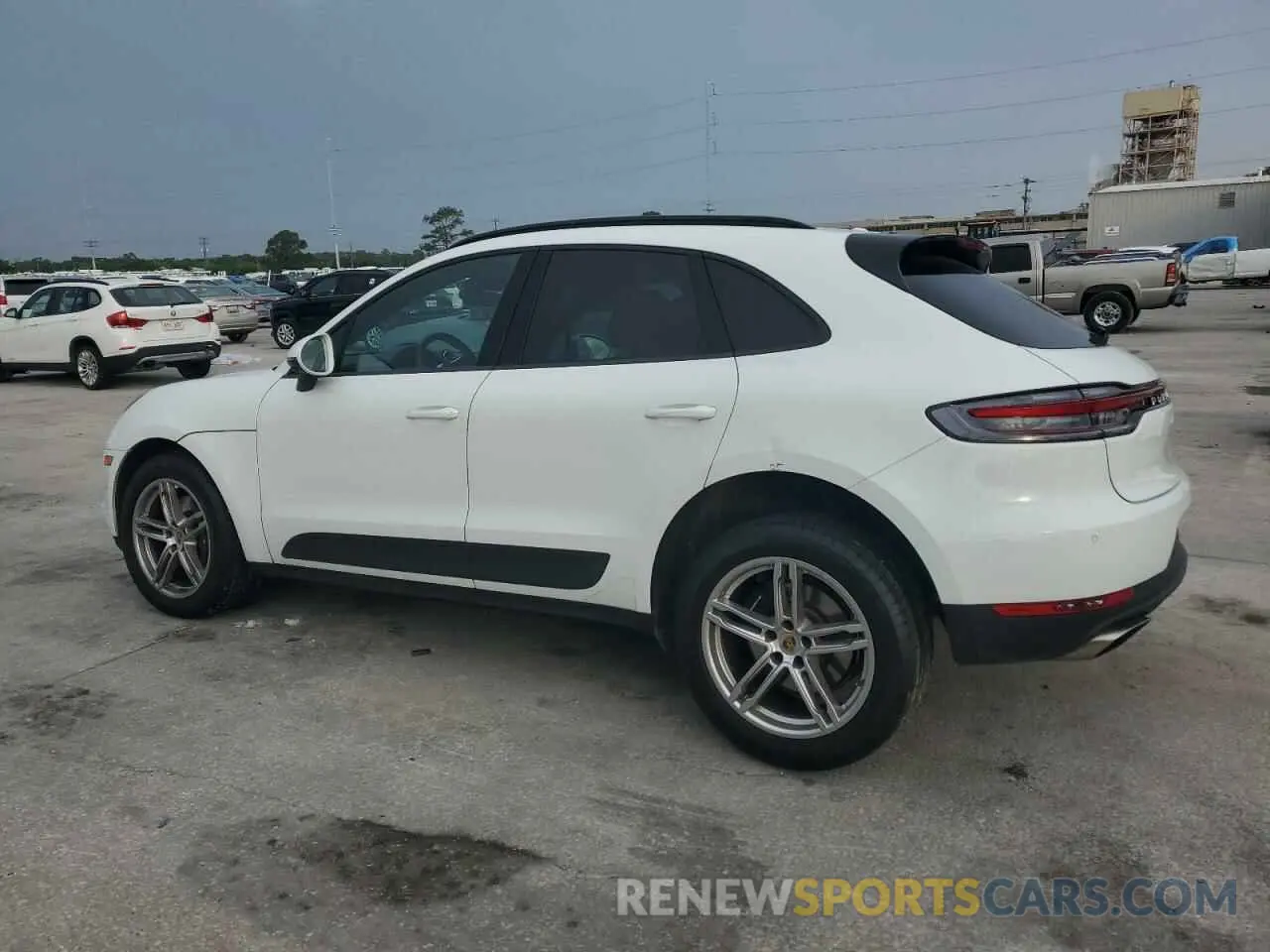 2 Photograph of a damaged car WP1AA2A55MLB11458 PORSCHE MACAN 2021