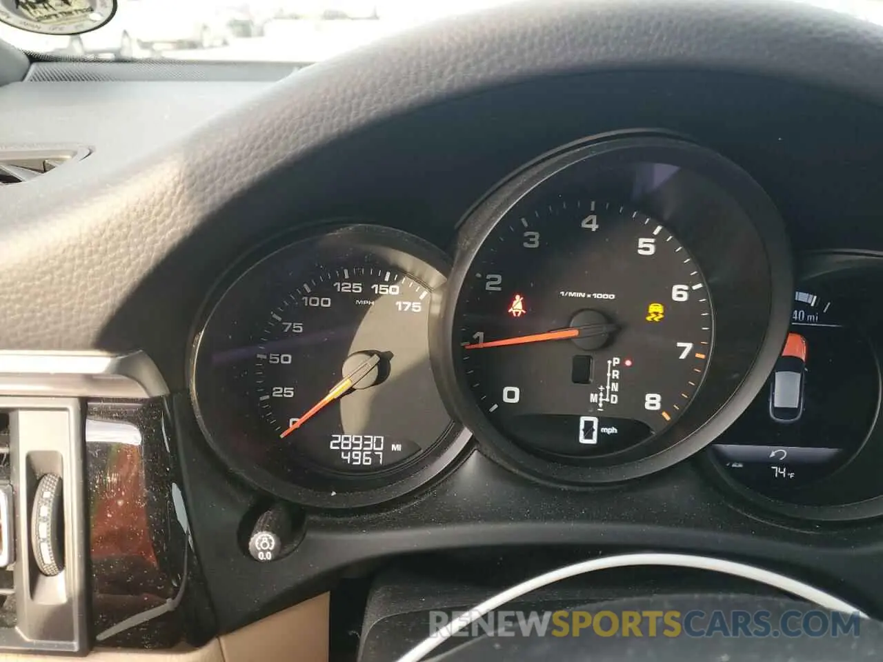 9 Photograph of a damaged car WP1AA2A55MLB11458 PORSCHE MACAN 2021