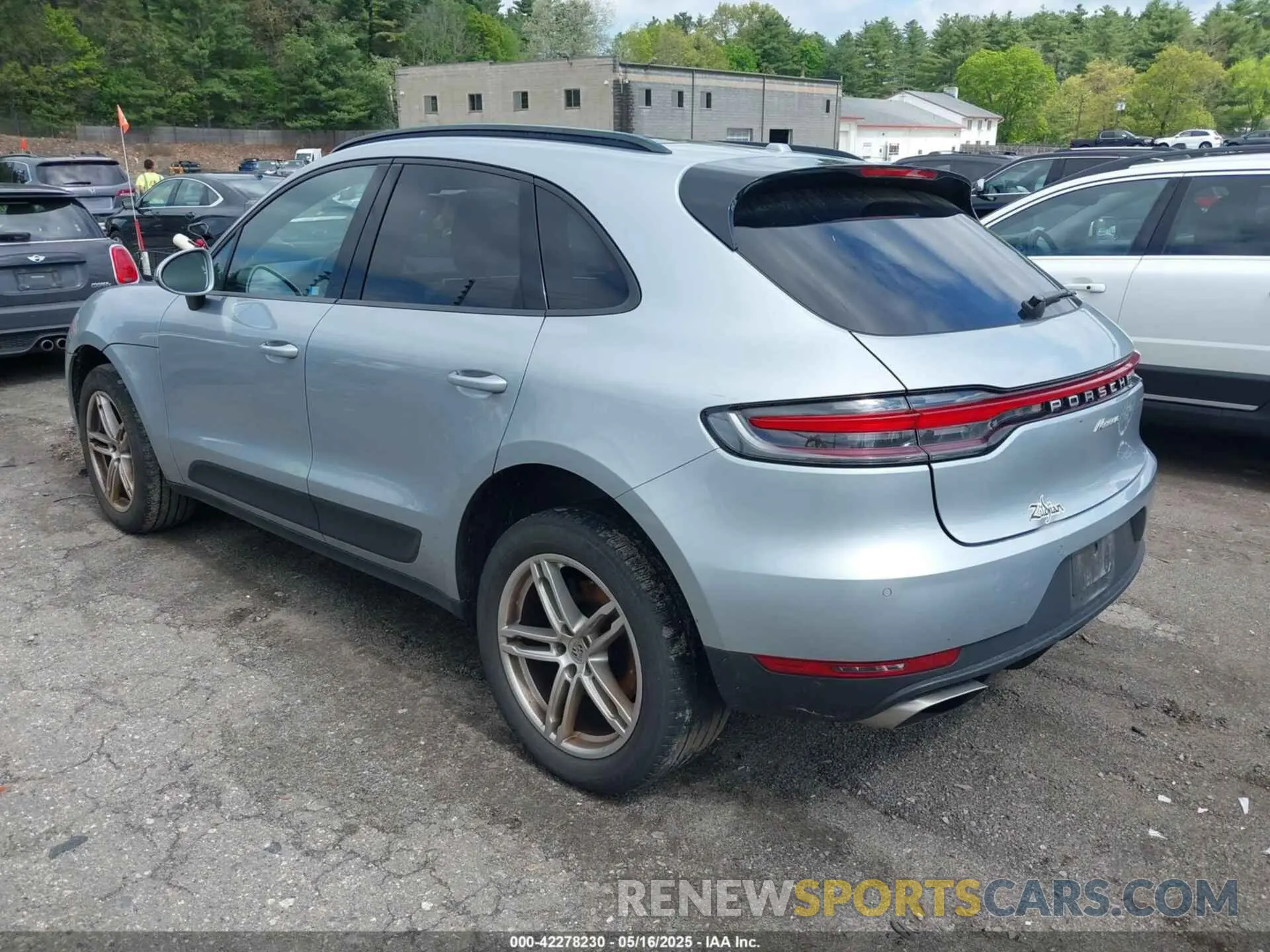 3 Photograph of a damaged car WP1AA2A55MLB14277 PORSCHE MACAN 2021