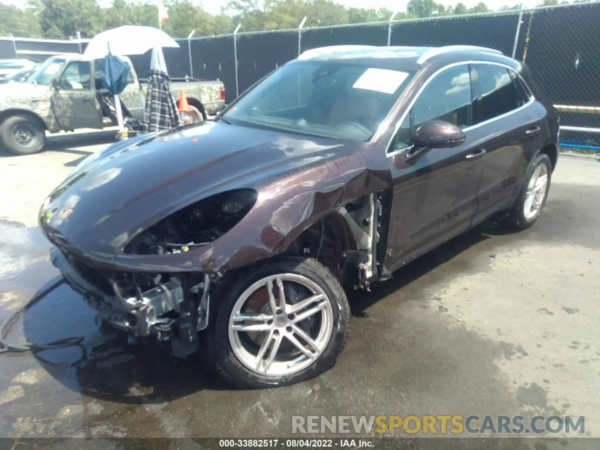 2 Photograph of a damaged car WP1AA2A55MLB17776 PORSCHE MACAN 2021