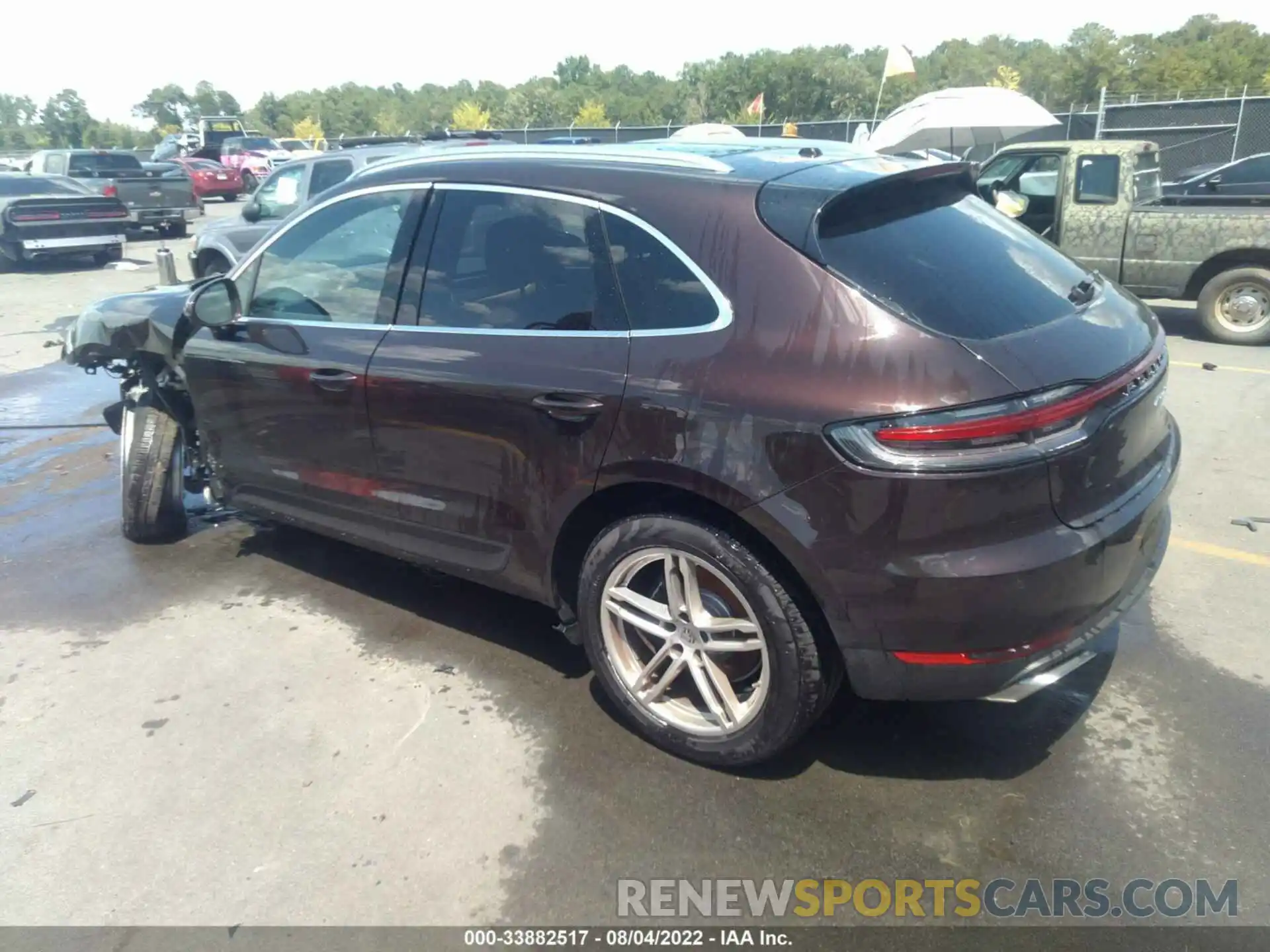 3 Photograph of a damaged car WP1AA2A55MLB17776 PORSCHE MACAN 2021