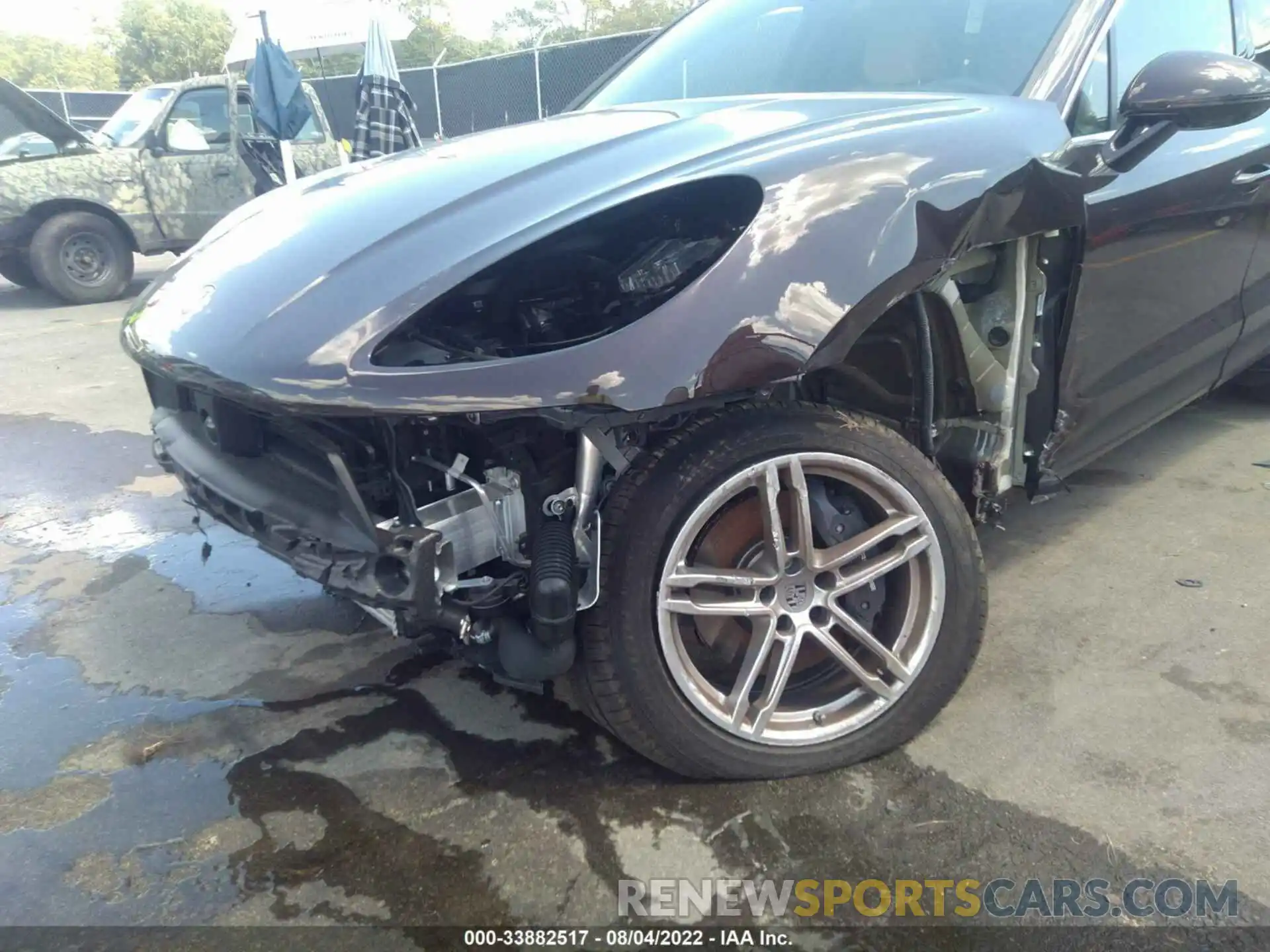 6 Photograph of a damaged car WP1AA2A55MLB17776 PORSCHE MACAN 2021