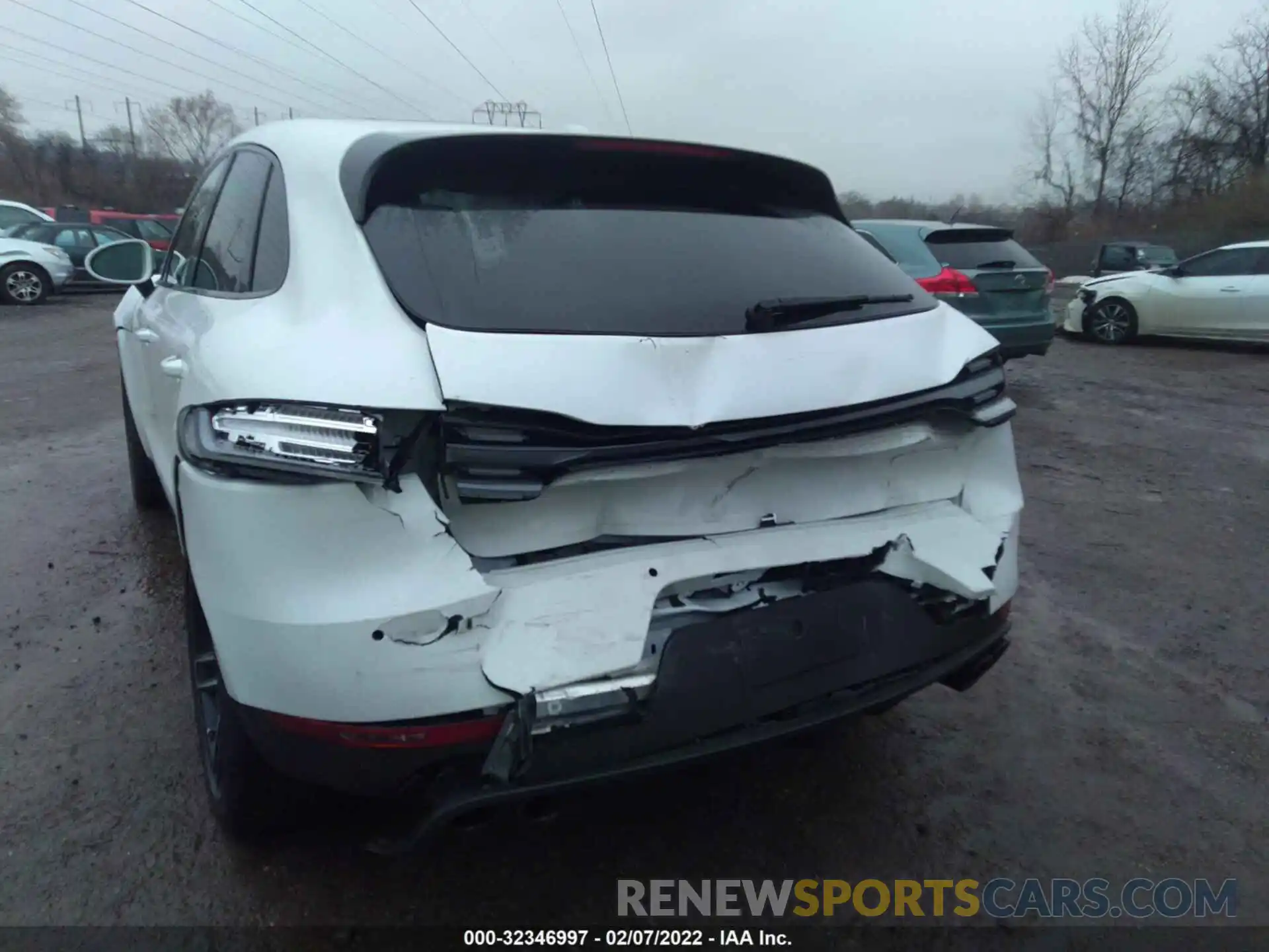 6 Photograph of a damaged car WP1AA2A56MLB07841 PORSCHE MACAN 2021