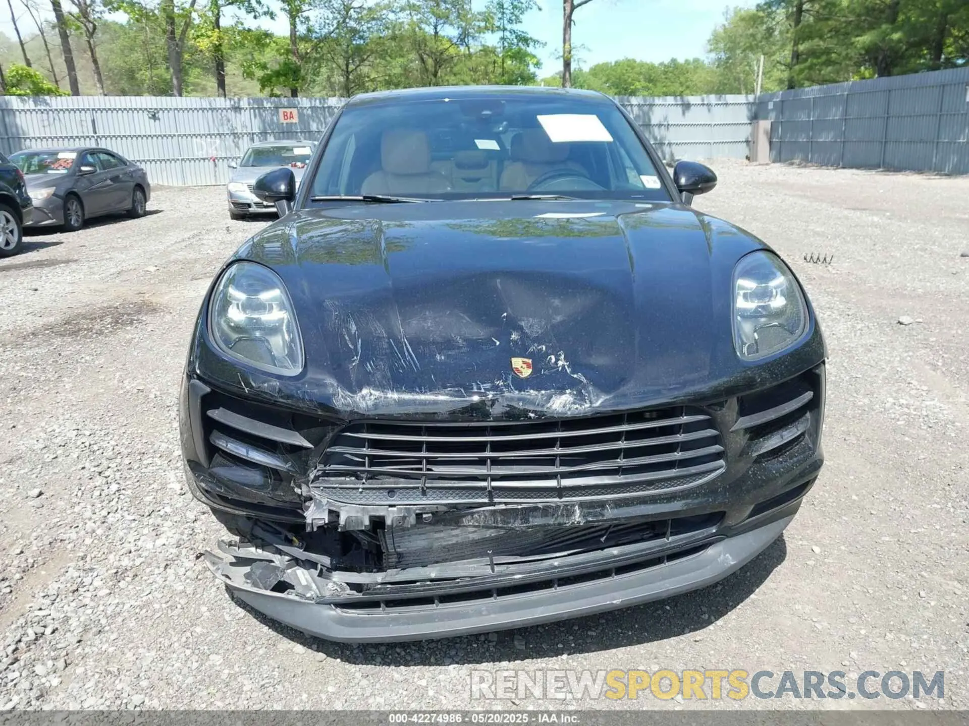 12 Photograph of a damaged car WP1AA2A56MLB09122 PORSCHE MACAN 2021