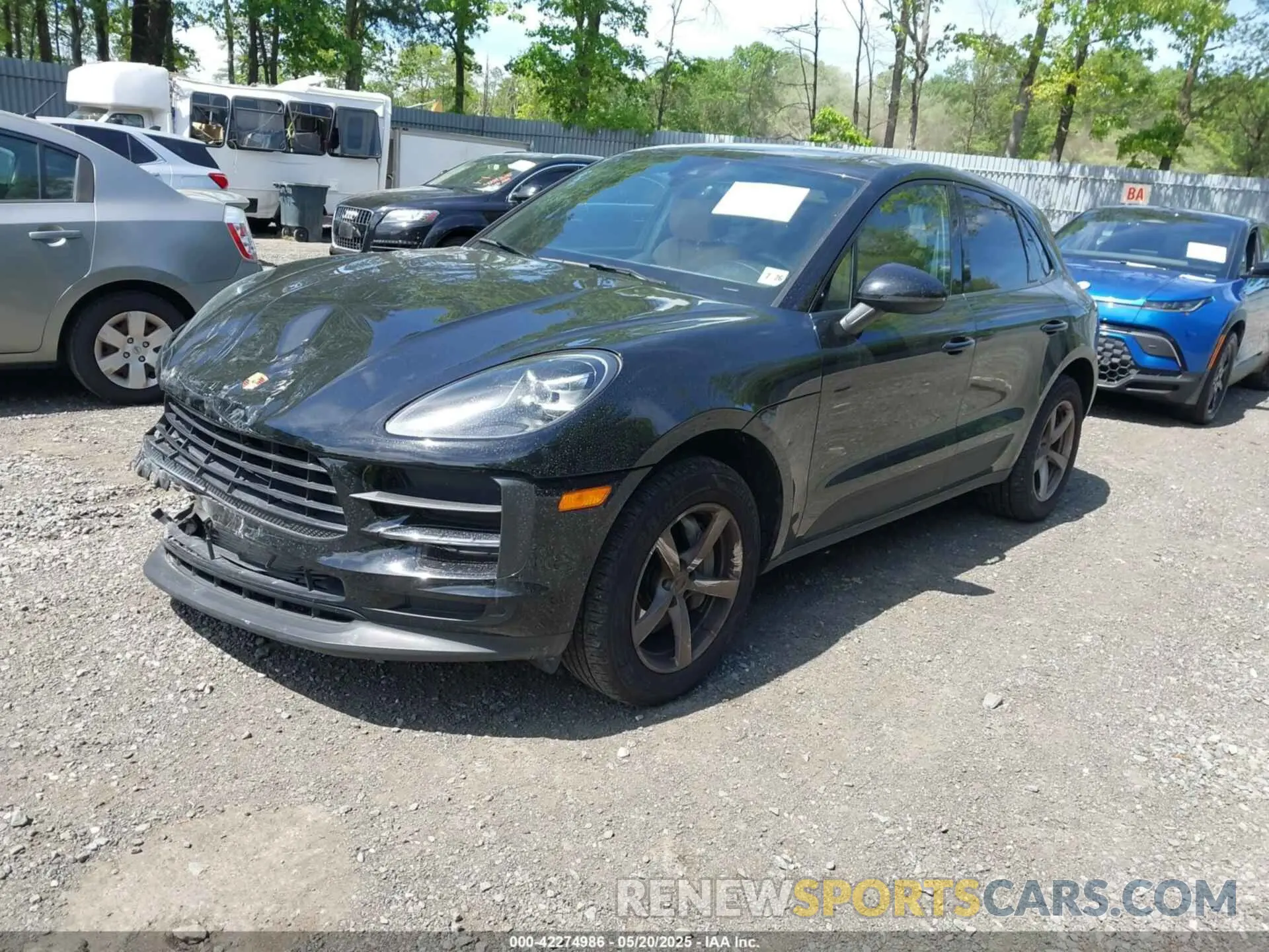2 Photograph of a damaged car WP1AA2A56MLB09122 PORSCHE MACAN 2021