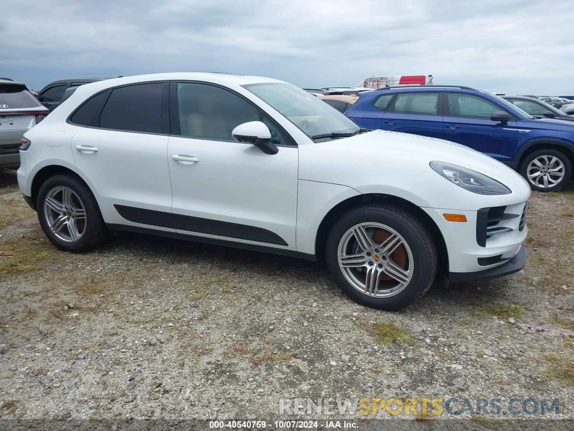 12 Photograph of a damaged car WP1AA2A57MLB00302 PORSCHE MACAN 2021