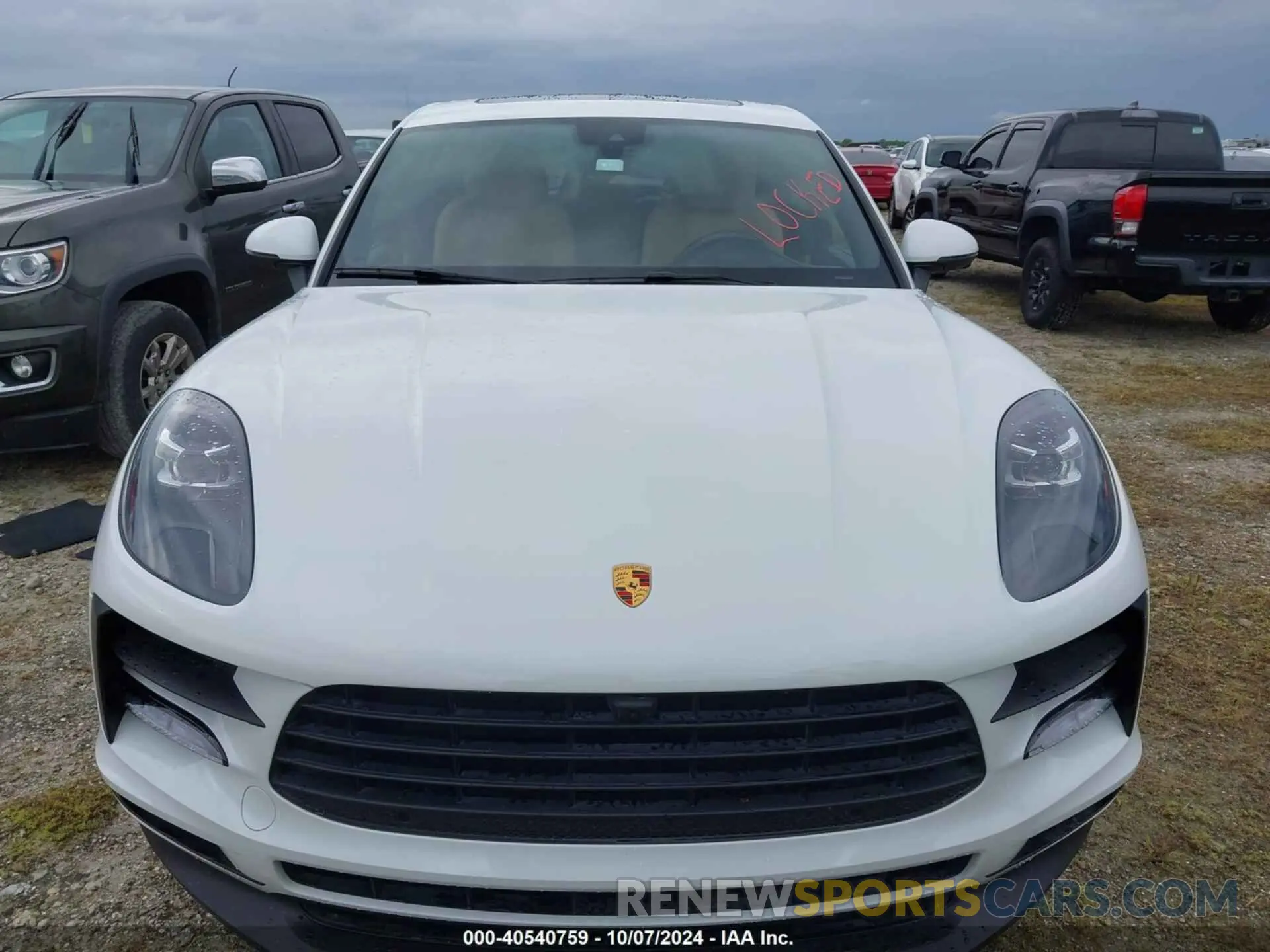 6 Photograph of a damaged car WP1AA2A57MLB00302 PORSCHE MACAN 2021