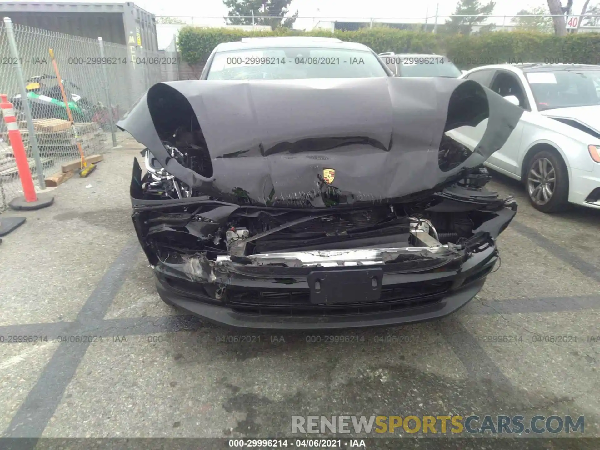 6 Photograph of a damaged car WP1AA2A57MLB00770 PORSCHE MACAN 2021