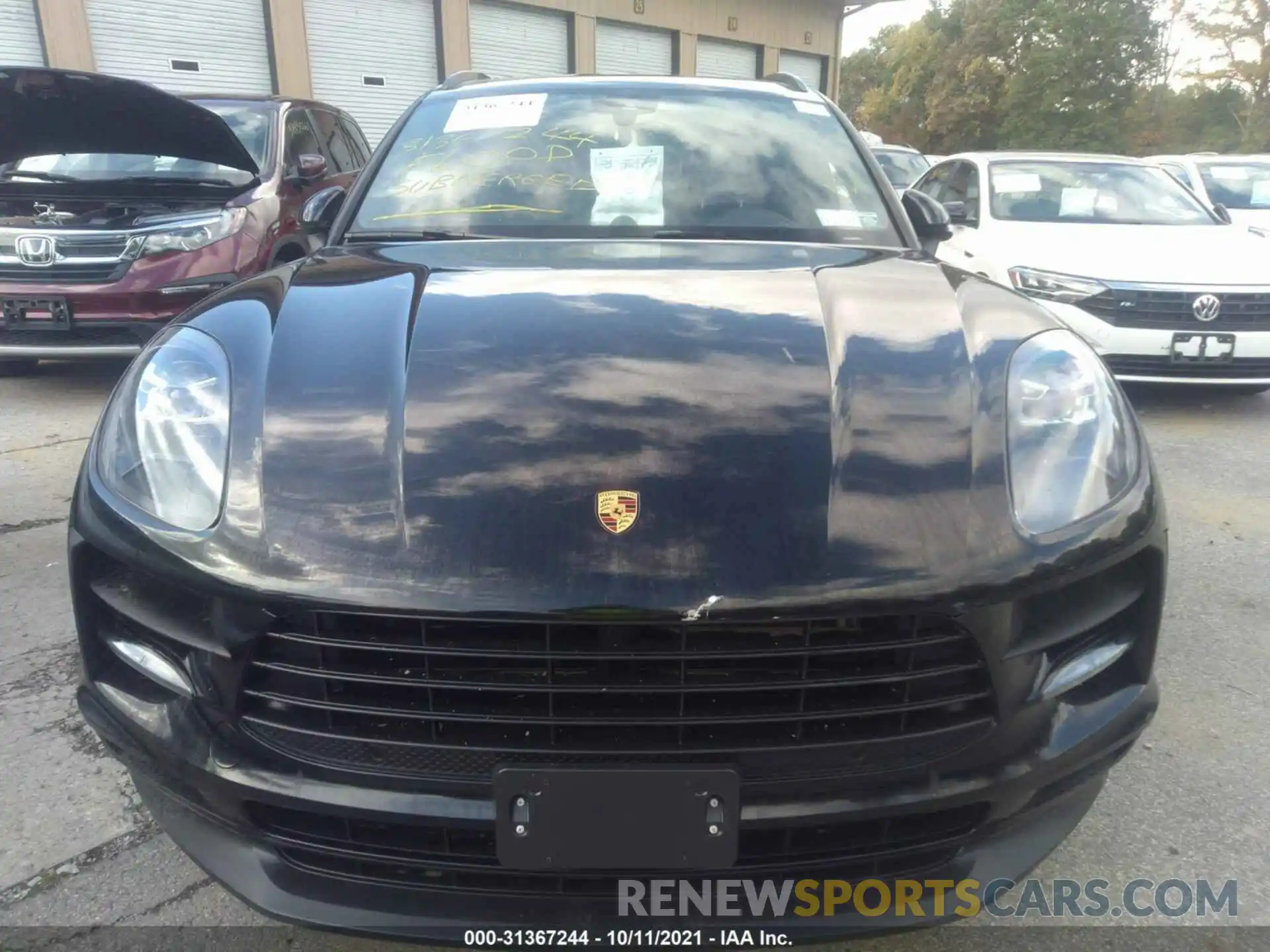 6 Photograph of a damaged car WP1AA2A57MLB03555 PORSCHE MACAN 2021