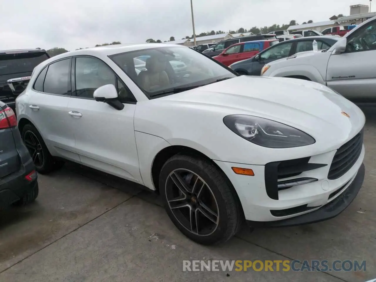 4 Photograph of a damaged car WP1AA2A57MLB06939 PORSCHE MACAN 2021