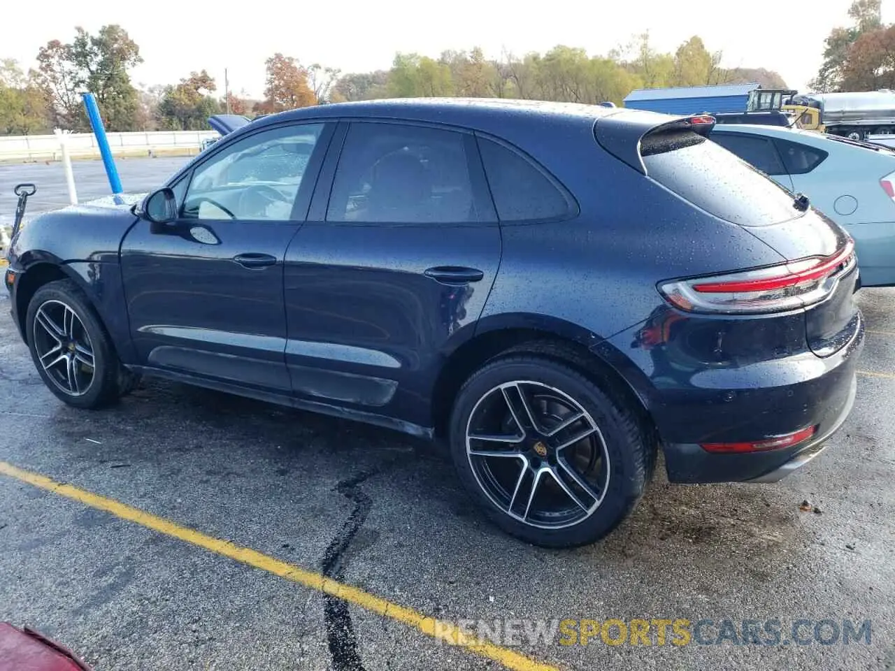 2 Photograph of a damaged car WP1AA2A57MLB10473 PORSCHE MACAN 2021