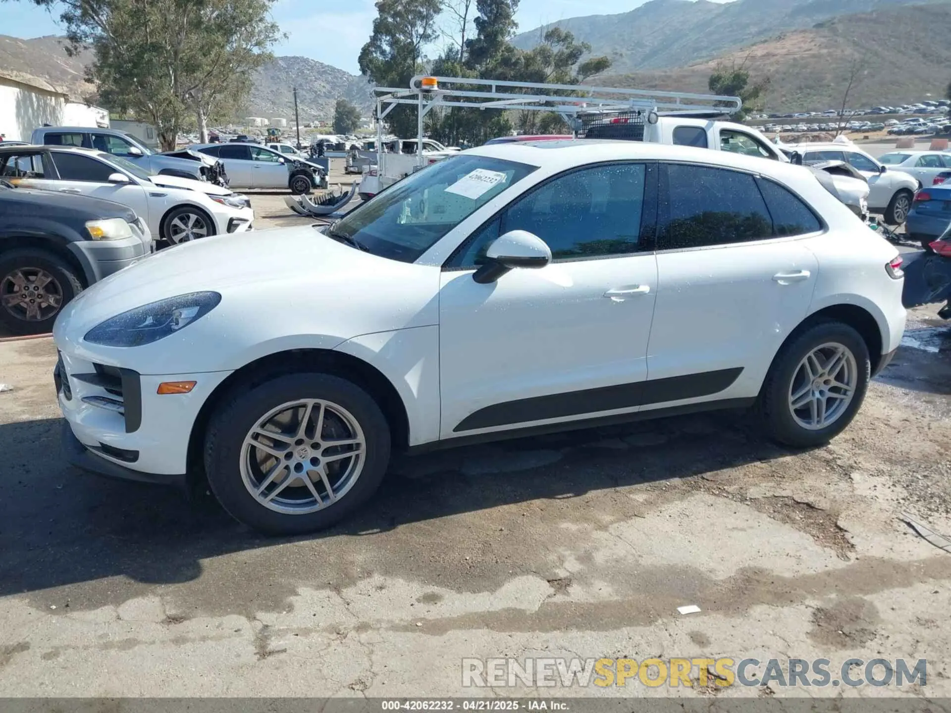 15 Photograph of a damaged car WP1AA2A57MLB12532 PORSCHE MACAN 2021