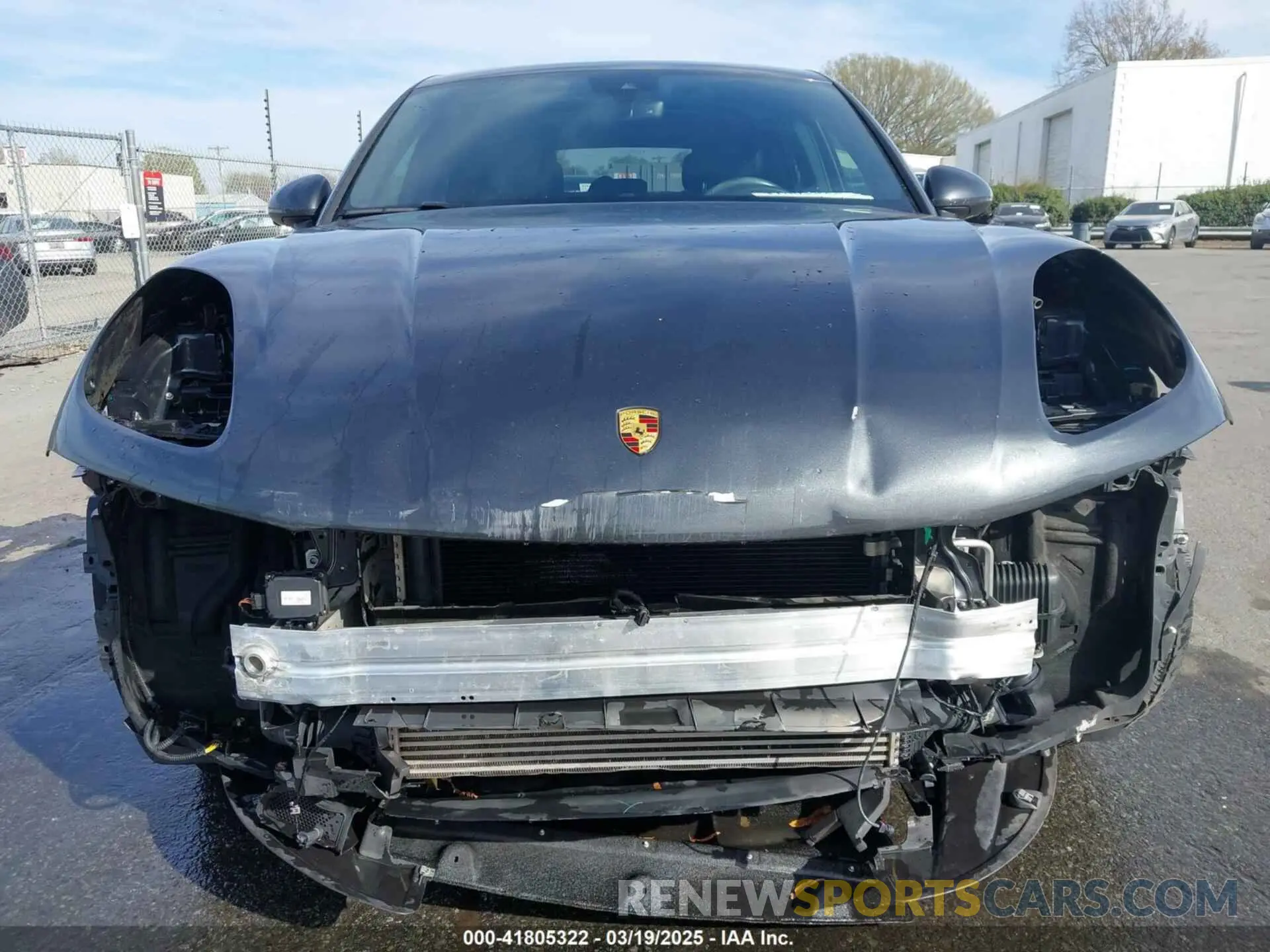 12 Photograph of a damaged car WP1AA2A57MLB15639 PORSCHE MACAN 2021