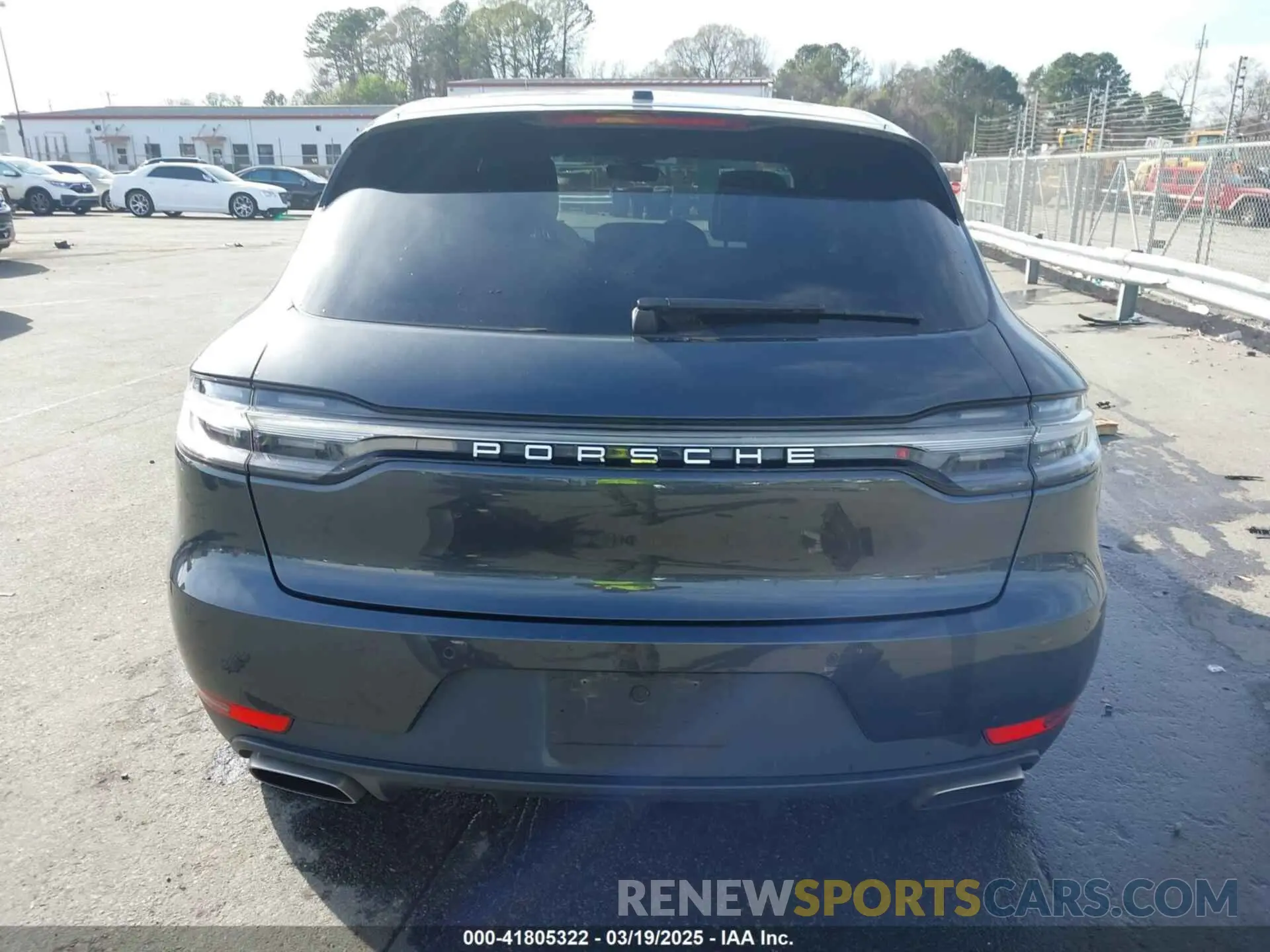 16 Photograph of a damaged car WP1AA2A57MLB15639 PORSCHE MACAN 2021