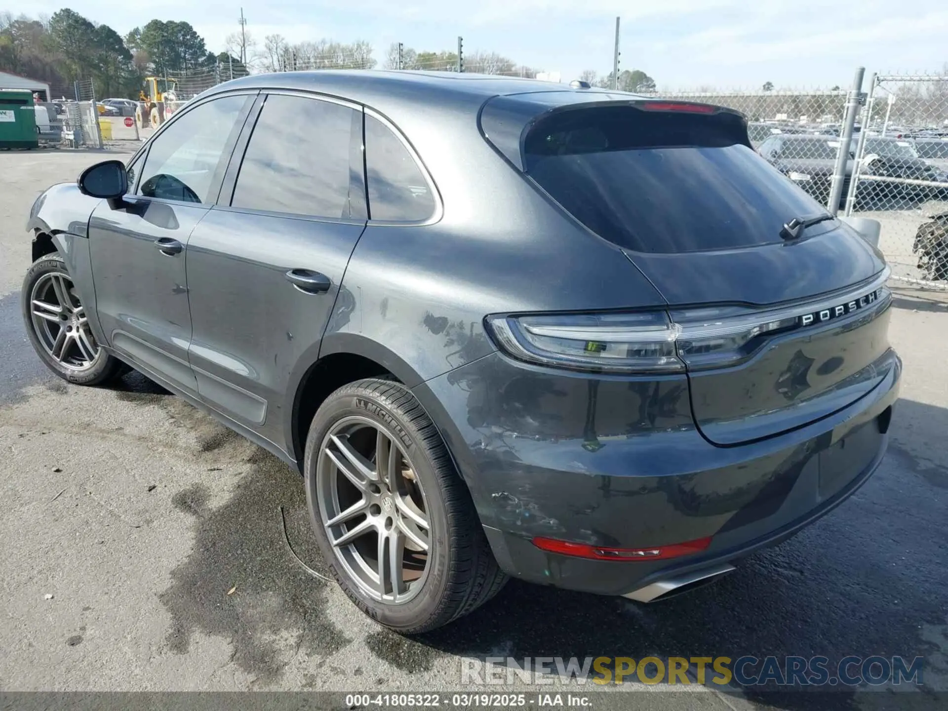 3 Photograph of a damaged car WP1AA2A57MLB15639 PORSCHE MACAN 2021