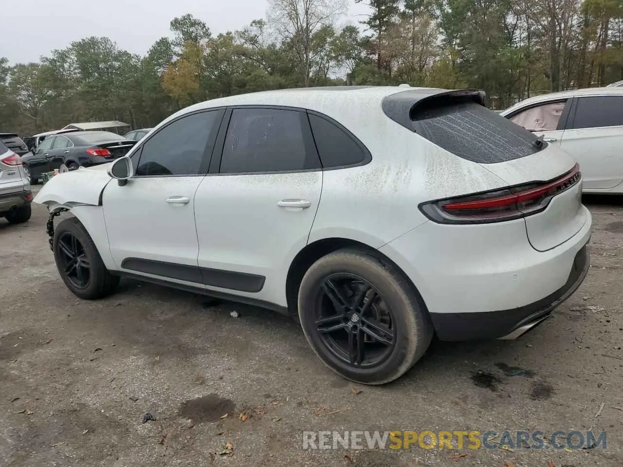 2 Photograph of a damaged car WP1AA2A57MLB18010 PORSCHE MACAN 2021