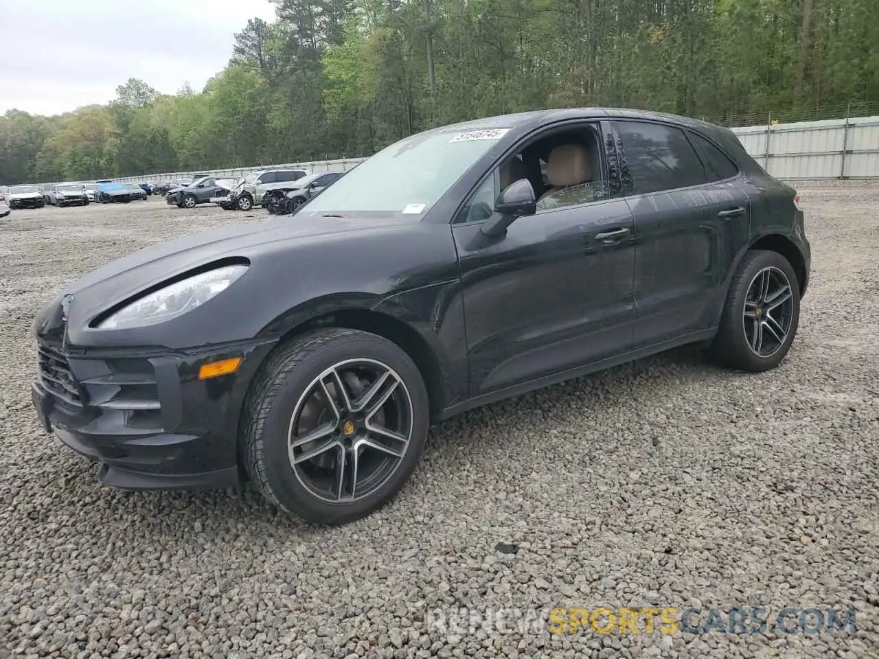 1 Photograph of a damaged car WP1AA2A58MLB03015 PORSCHE MACAN 2021
