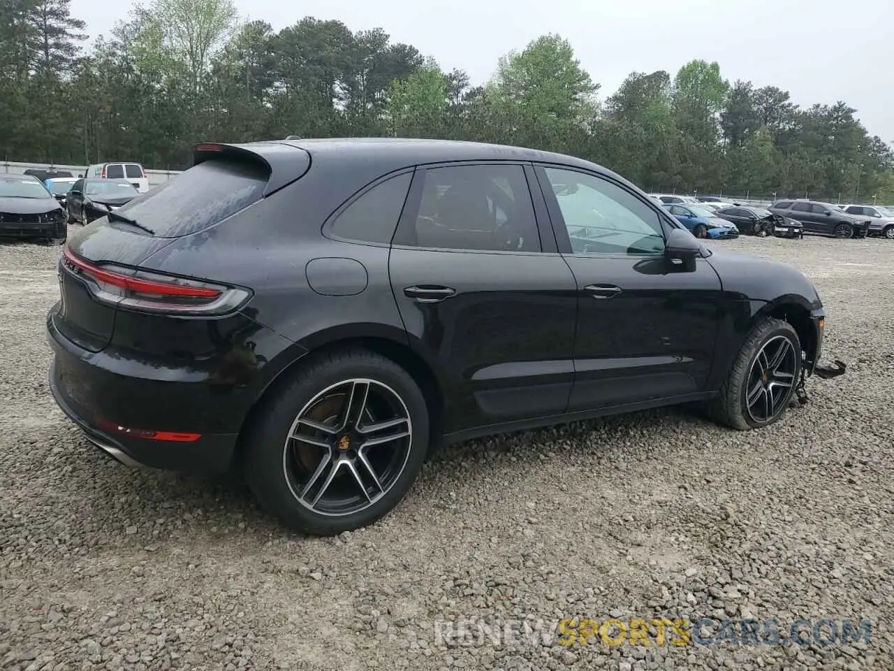 3 Photograph of a damaged car WP1AA2A58MLB03015 PORSCHE MACAN 2021