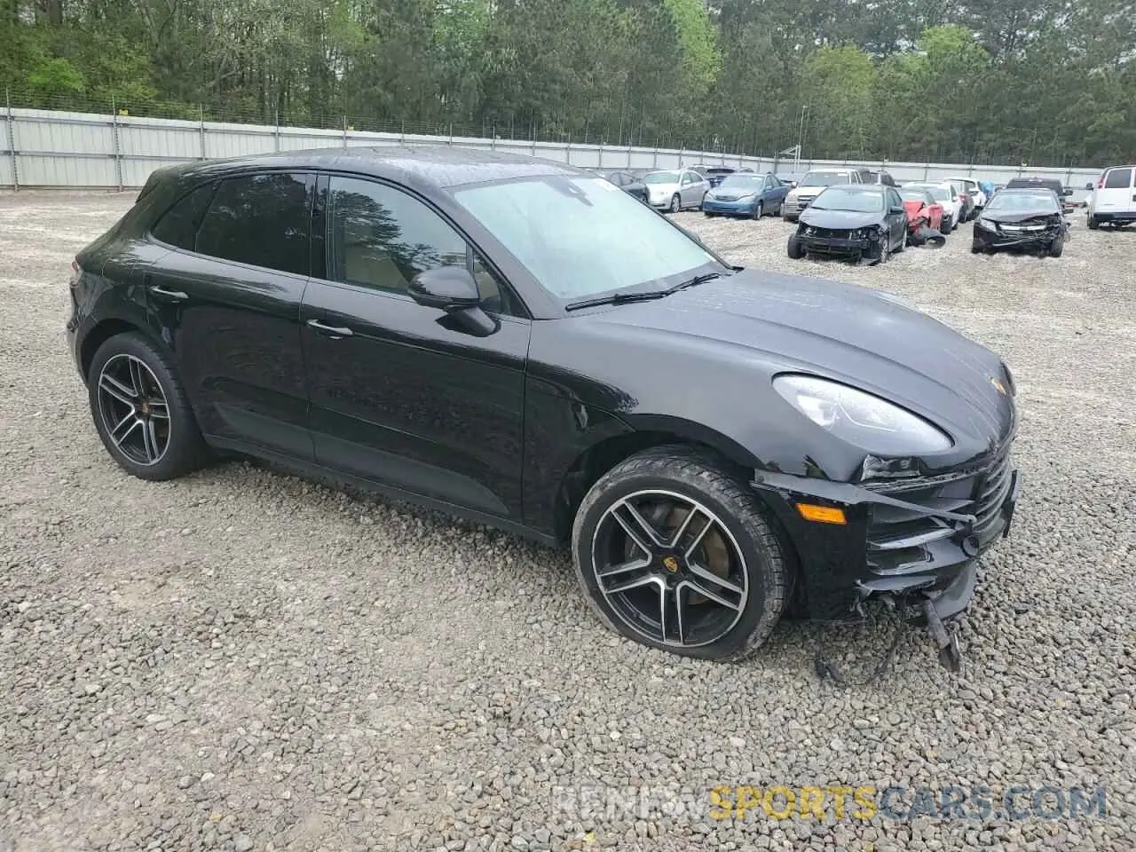 4 Photograph of a damaged car WP1AA2A58MLB03015 PORSCHE MACAN 2021