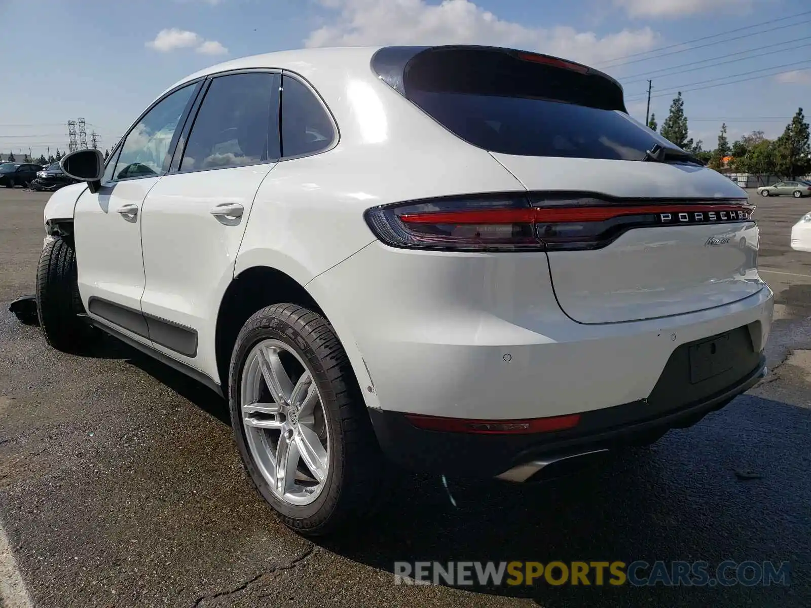 3 Photograph of a damaged car WP1AA2A58MLB04603 PORSCHE MACAN 2021