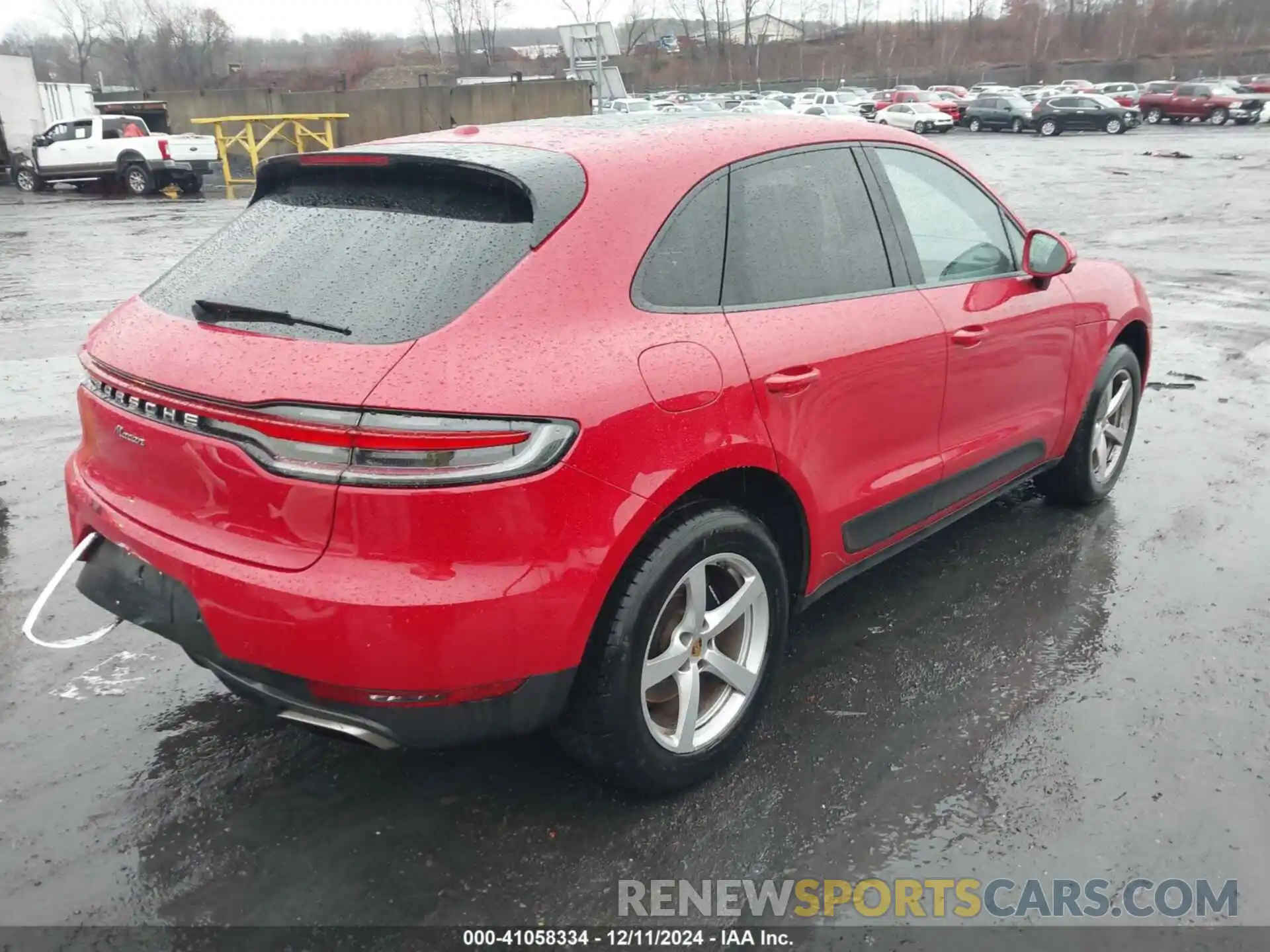 4 Photograph of a damaged car WP1AA2A58MLB05850 PORSCHE MACAN 2021