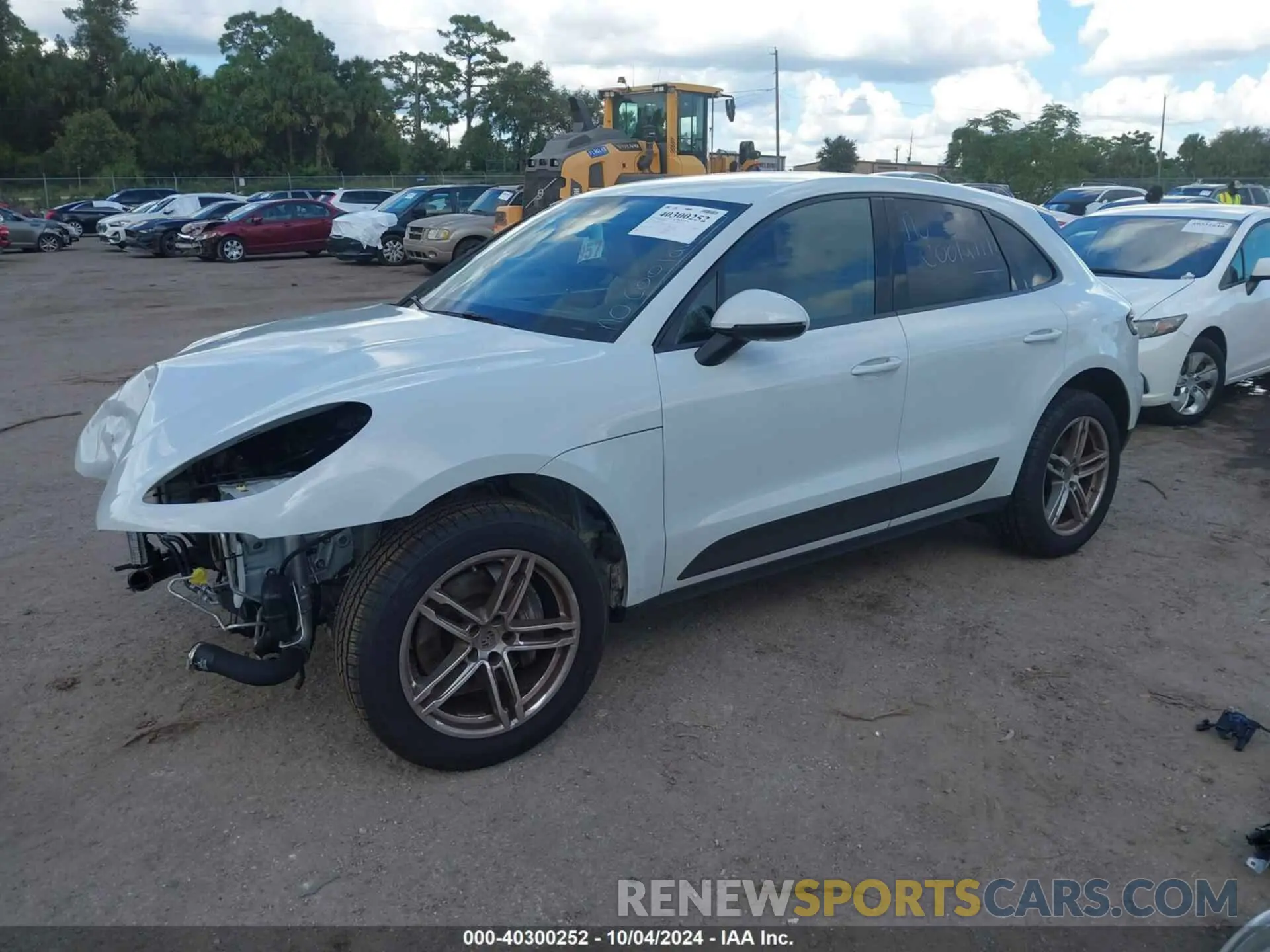 2 Photograph of a damaged car WP1AA2A58MLB17349 PORSCHE MACAN 2021