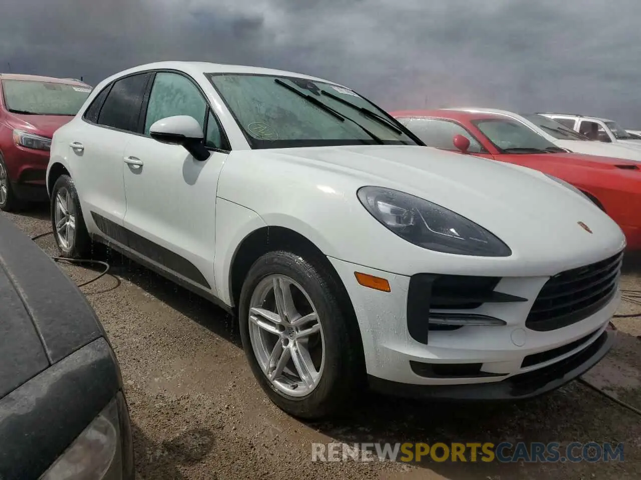 4 Photograph of a damaged car WP1AA2A59MLB01807 PORSCHE MACAN 2021