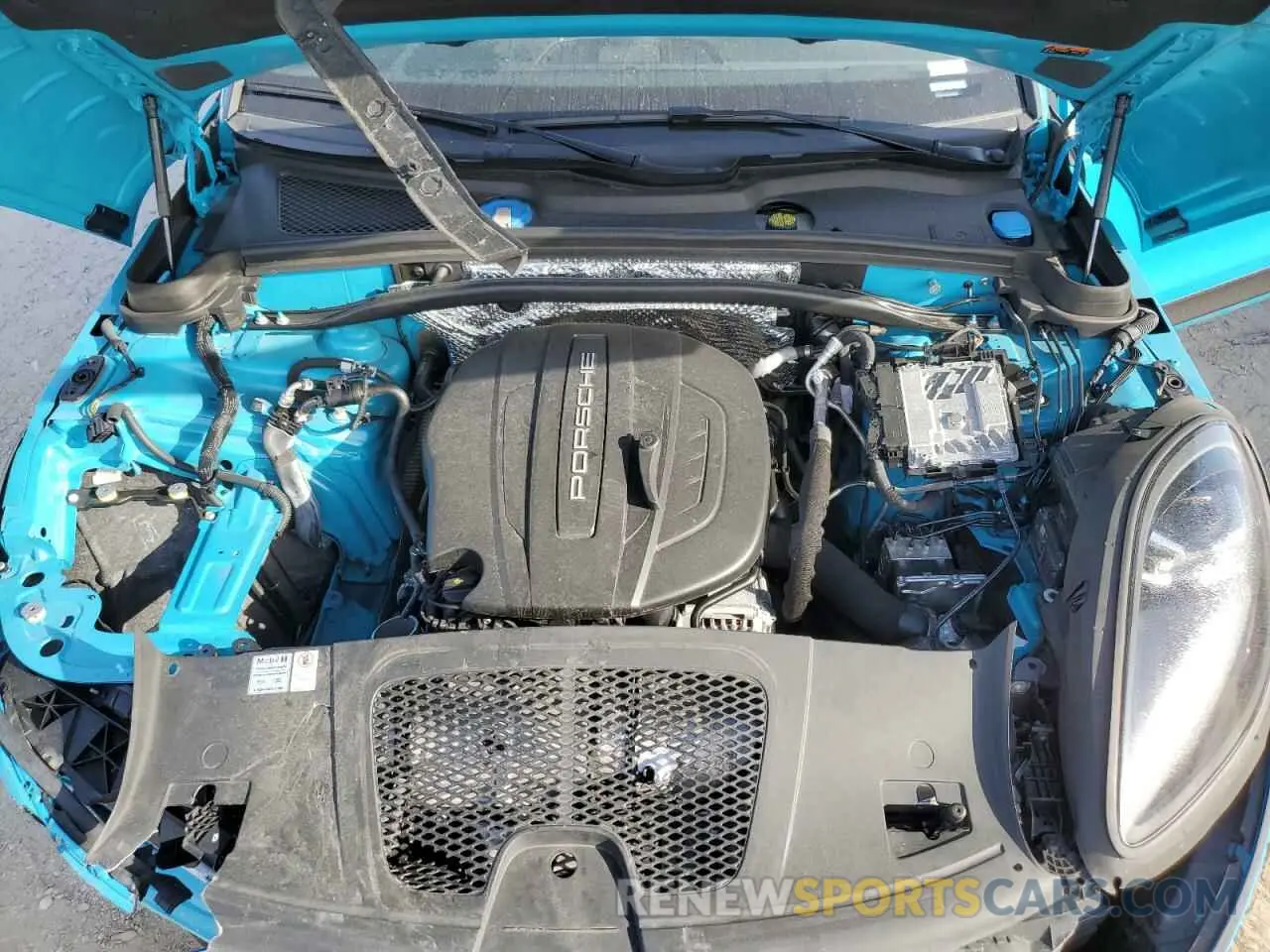 12 Photograph of a damaged car WP1AA2A59MLB01998 PORSCHE MACAN 2021