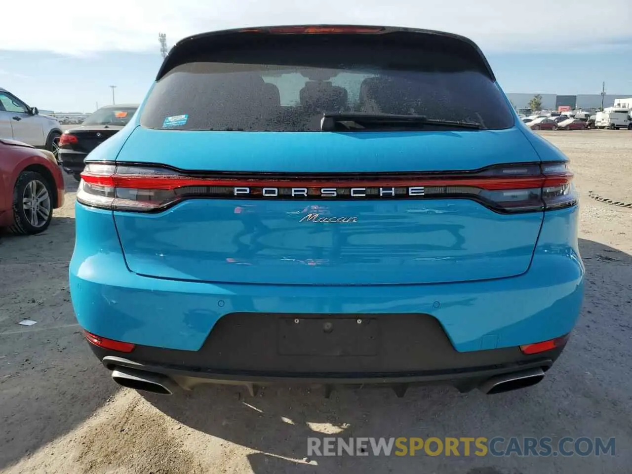 6 Photograph of a damaged car WP1AA2A59MLB01998 PORSCHE MACAN 2021