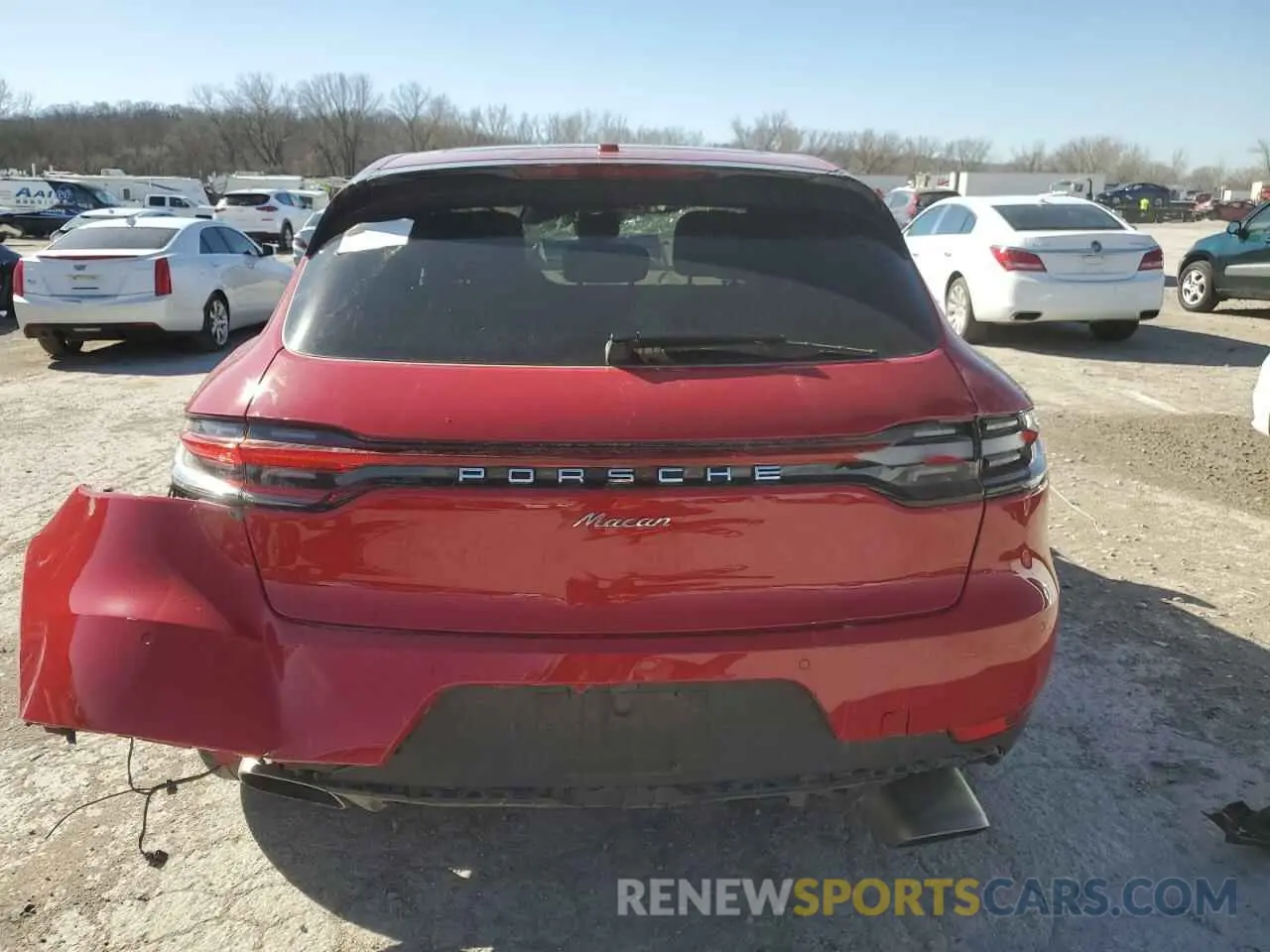 6 Photograph of a damaged car WP1AA2A59MLB05517 PORSCHE MACAN 2021