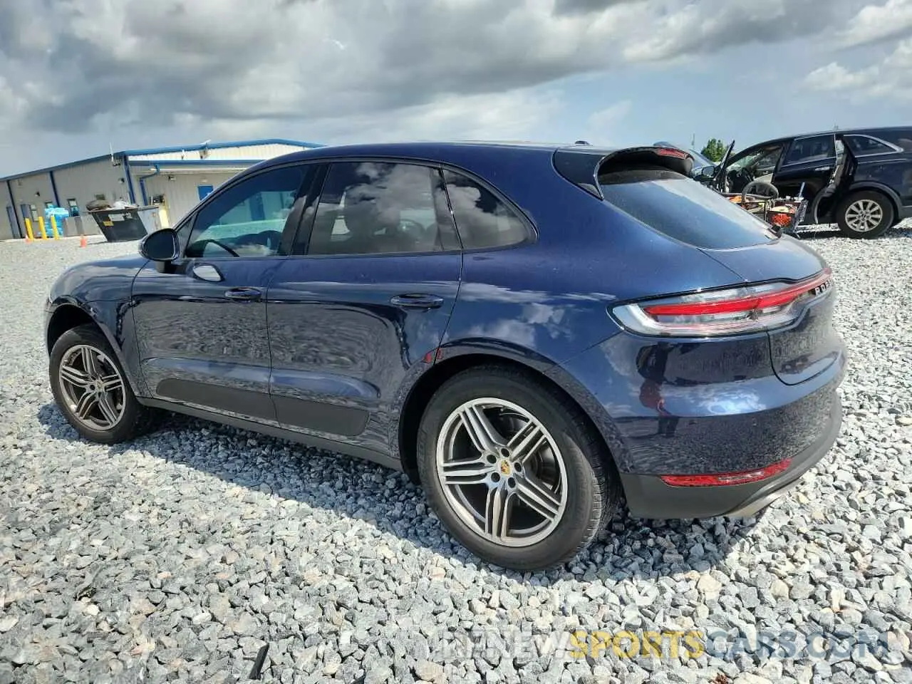2 Photograph of a damaged car WP1AA2A59MLB10037 PORSCHE MACAN 2021